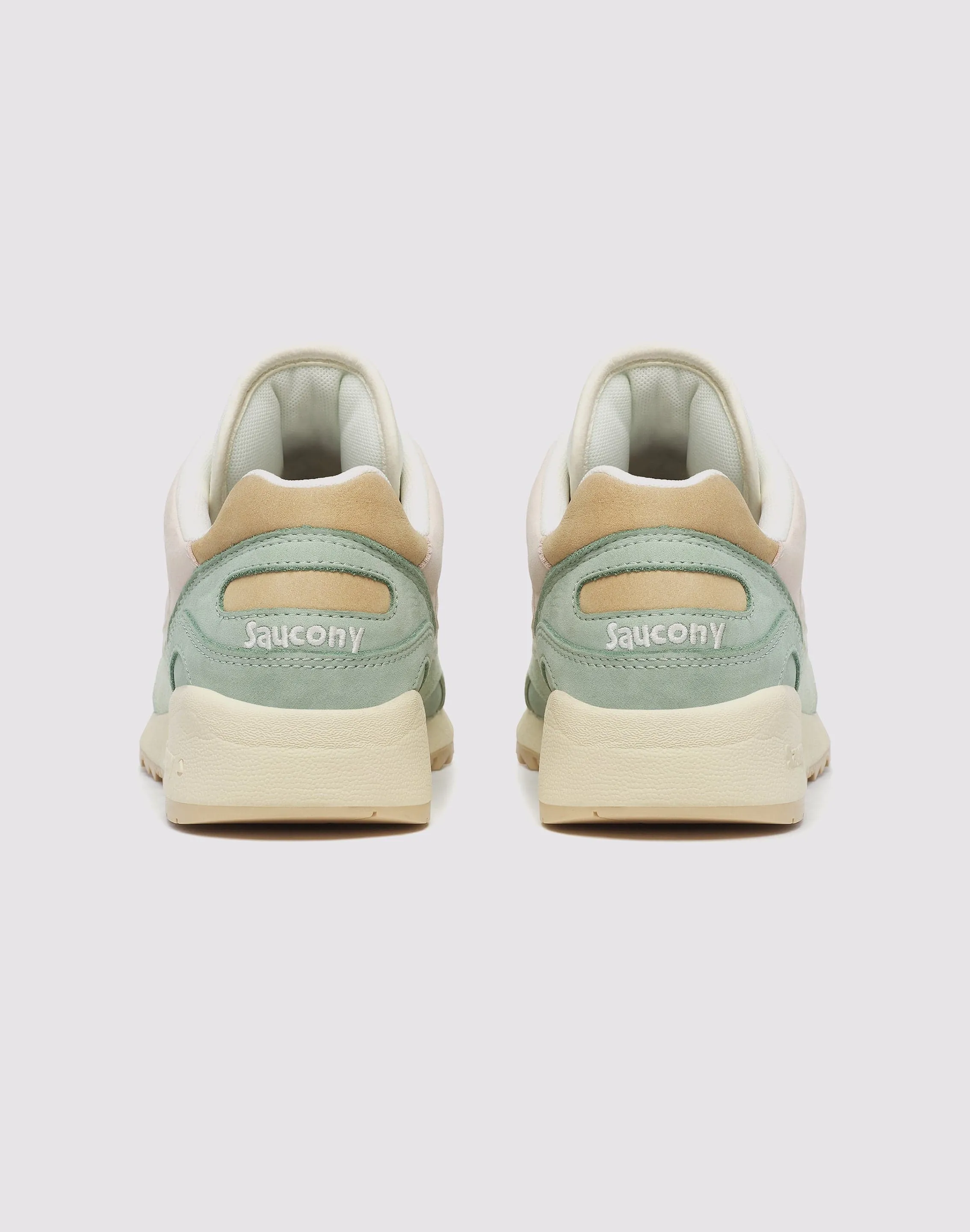 Slip Resistant Outsole Saucony Shadow 6000 "Sail/Mint"