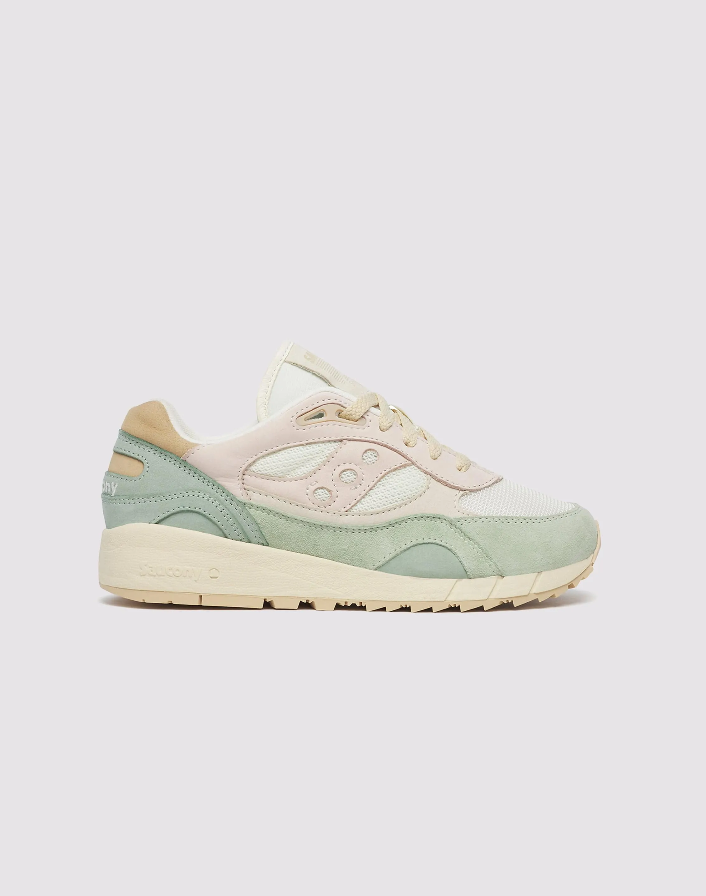 Saucony Shadow 6000 "Sail/Mint" Heat Sealed Layers Soft Pad