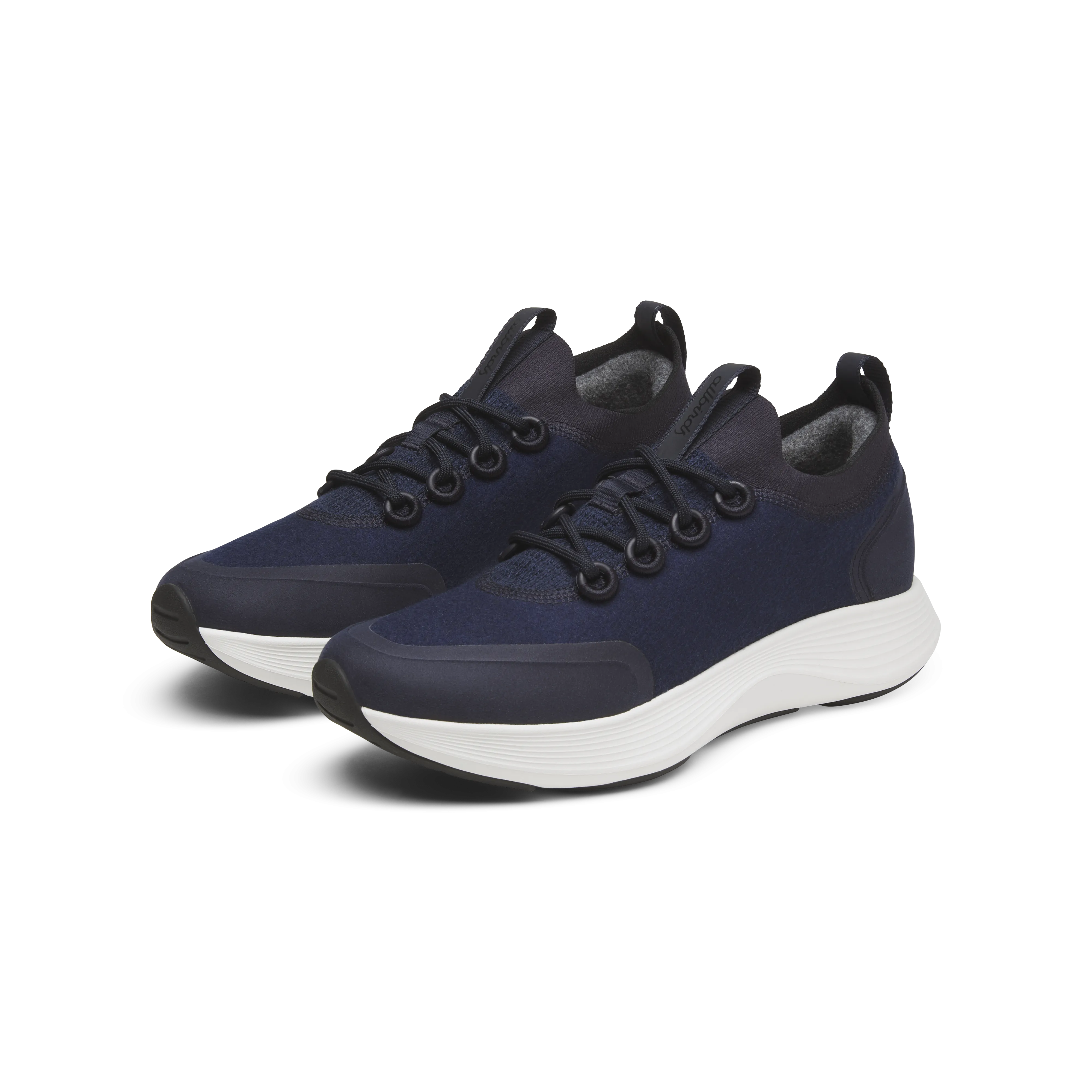 Minimal Comfort Supportive structure Women's Wool Strider - Dark Navy (Blizzard Sole)