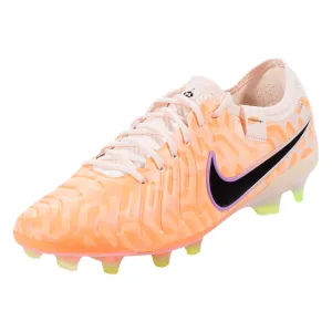 Nike Leged 10 Elite WC FG Soccer Cleats (Guava Ice/Black) practice session cushioned shoes