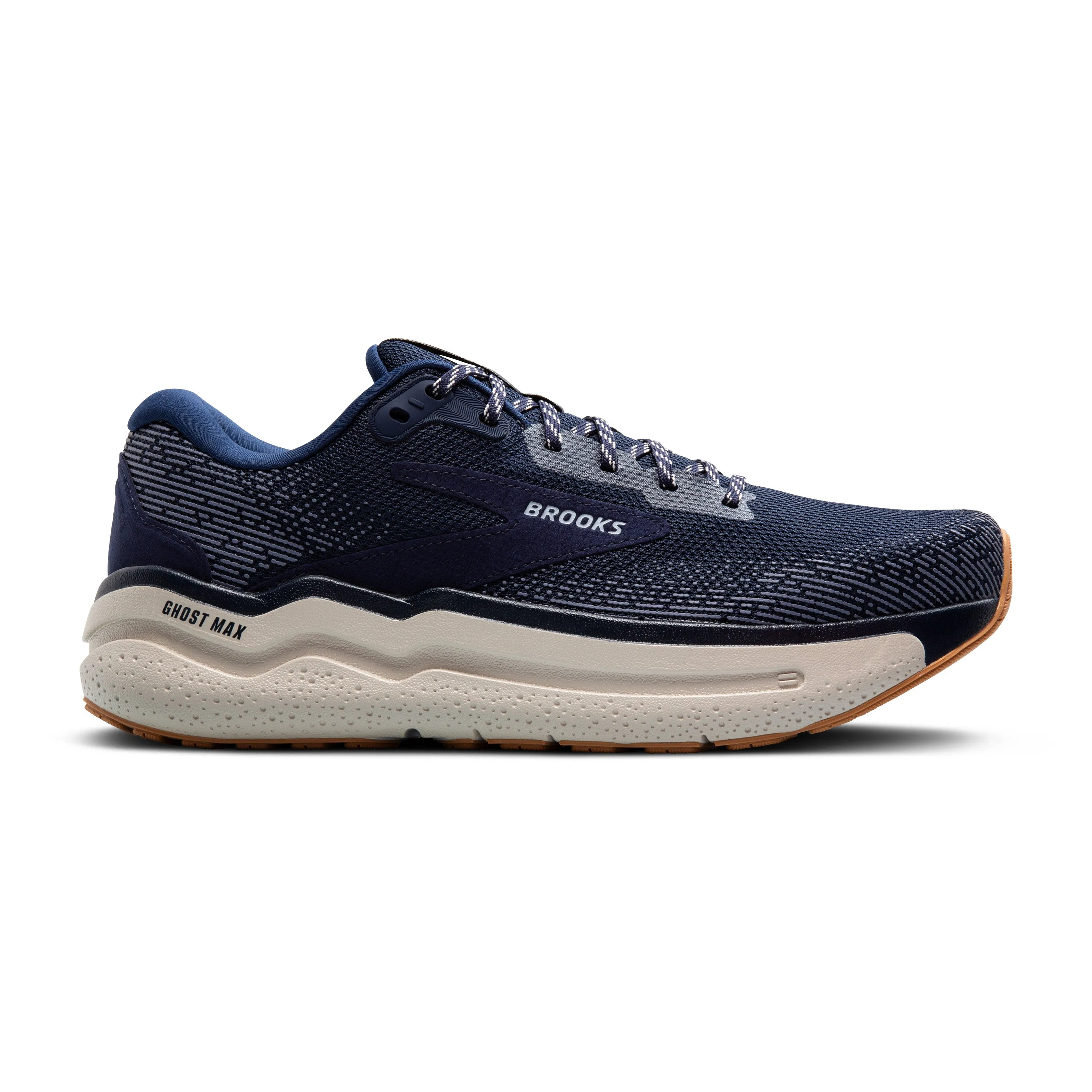 anatomical - shape - comfort shoes spring running shoe ambience MEN'S GHOST MAX 2 - D - 453 PEACOAT/STONE/BISCUIT