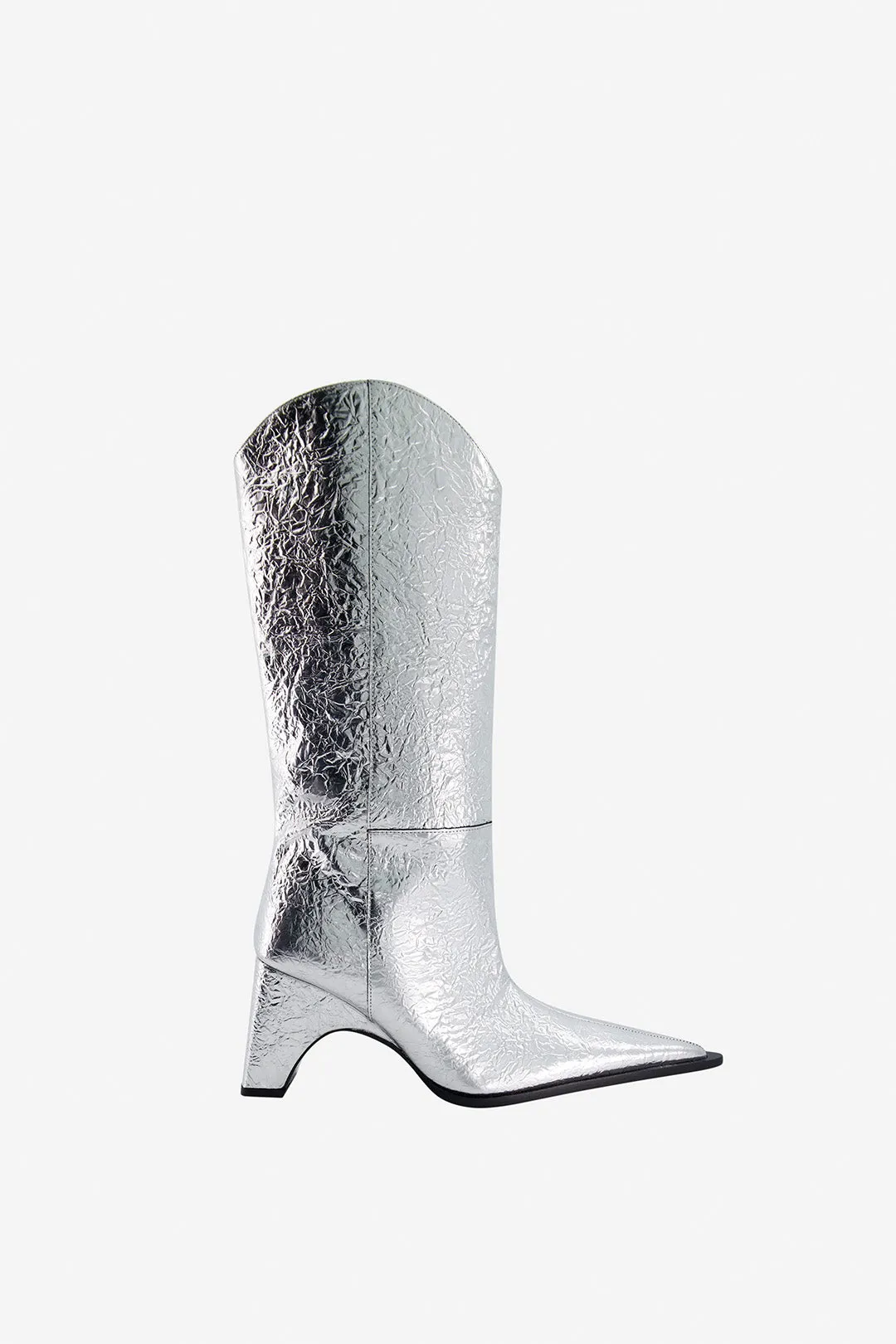 Foil Bridge Cowboy Boot Forest Mood Mesh Upper