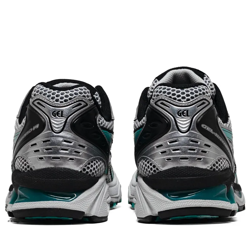 shock - absorbing synthetic - upper - feature shoes Asics Gel-Kayano 14 - White/Waterfall