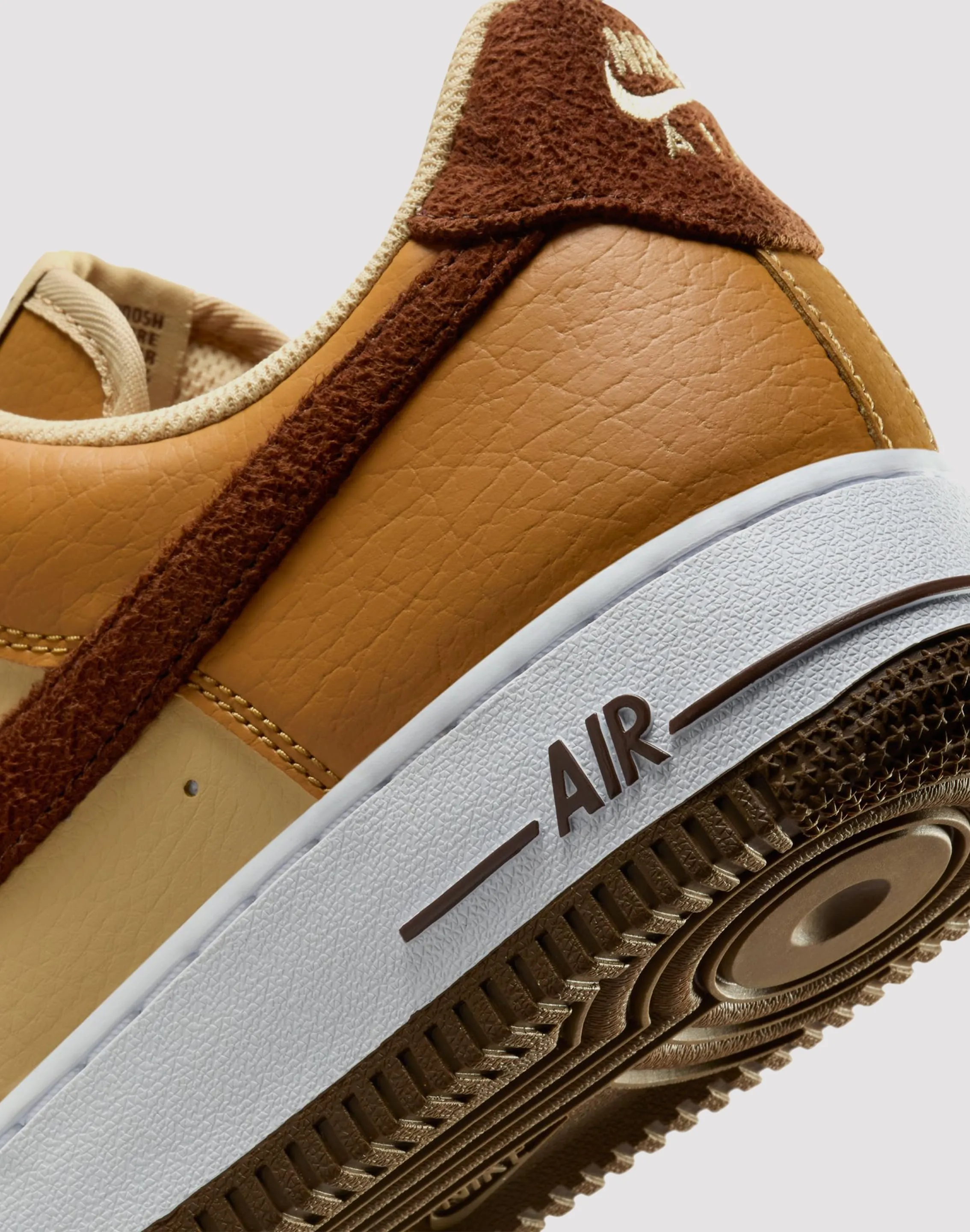 Modern Cushioning Water   Resistant Nike Air Force 1 '07 Next Nature "Flax Cacao Wow"
