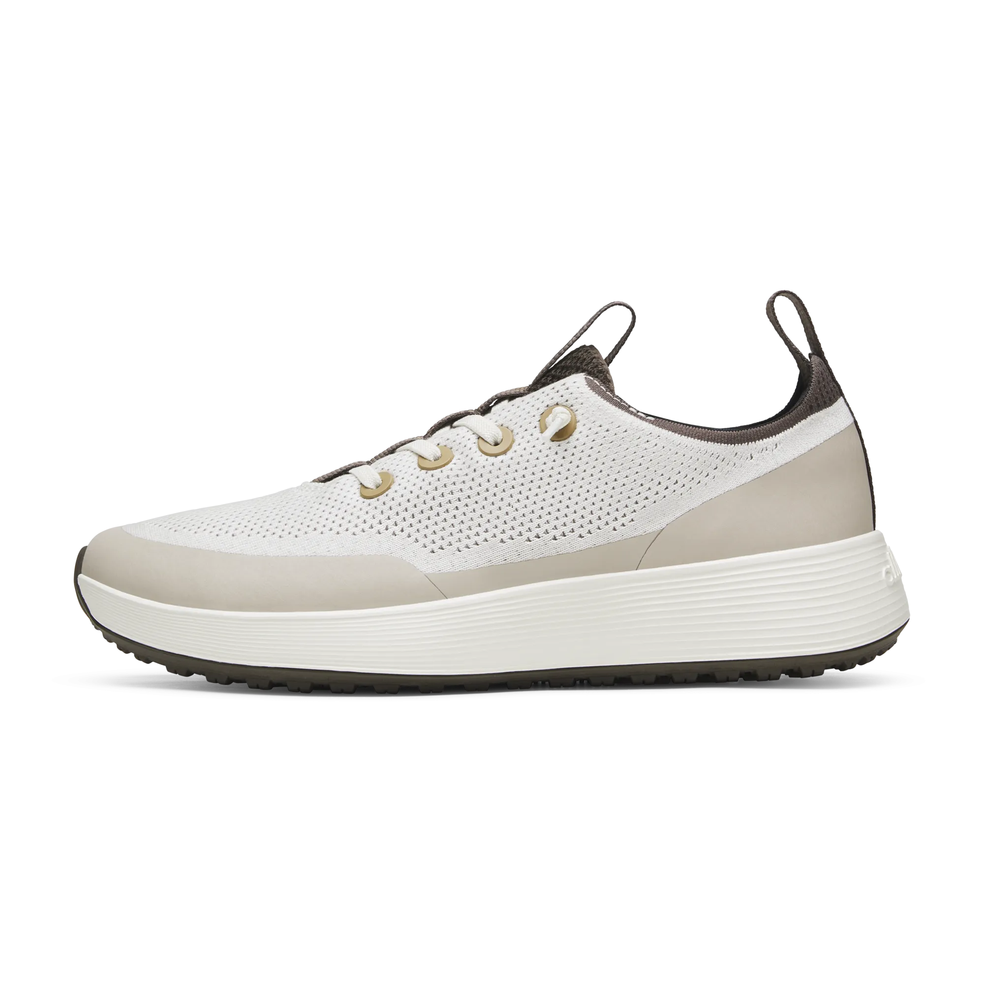 Women's Tree Runner Go - Utility - Natural White/Rustic Brown (Natural White Sole) Bold flair