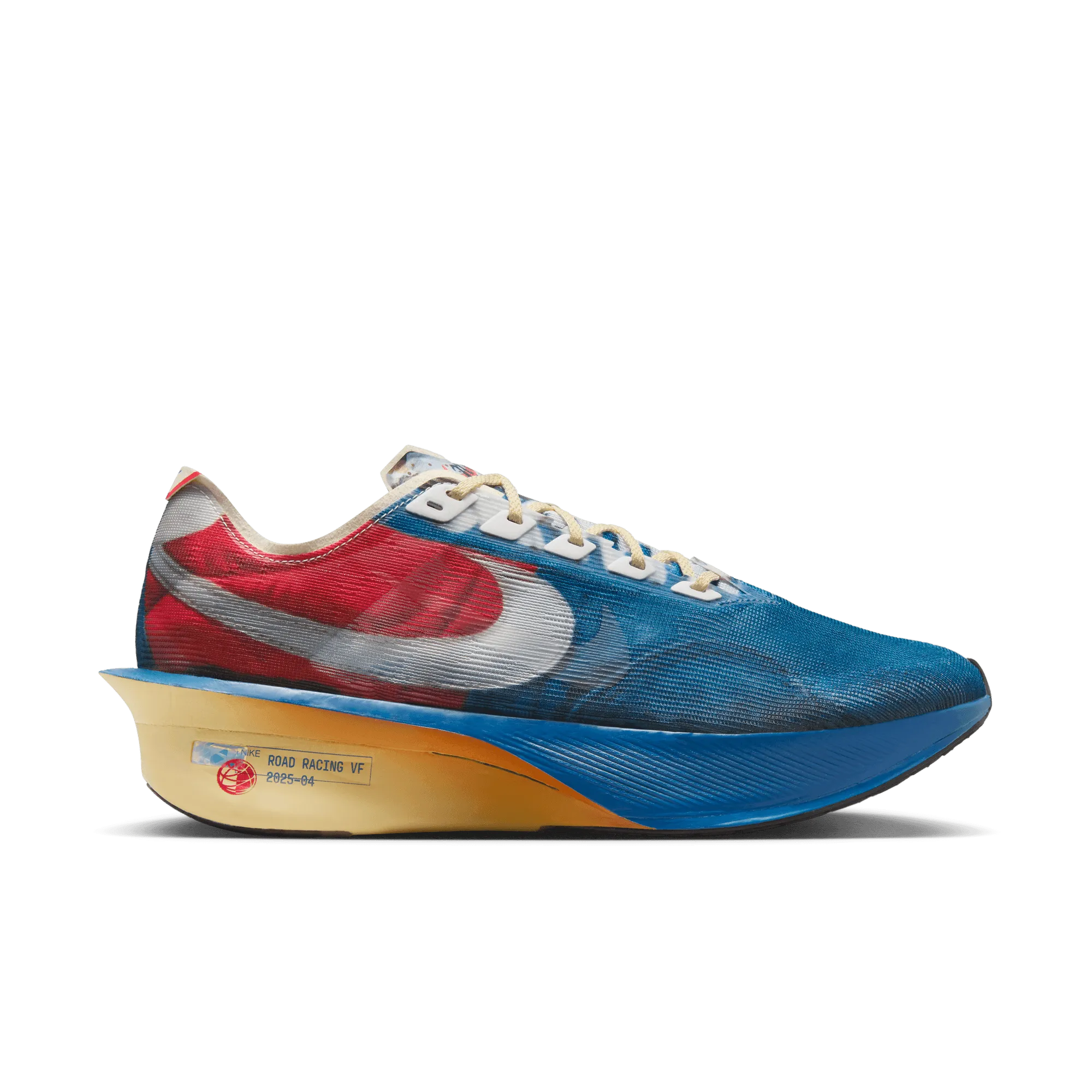 Hot weather run Trail equipment MEN'S VAPORFLY 4 - D - MULTI COLOR/CLEAR MOUNTAIN BLUE