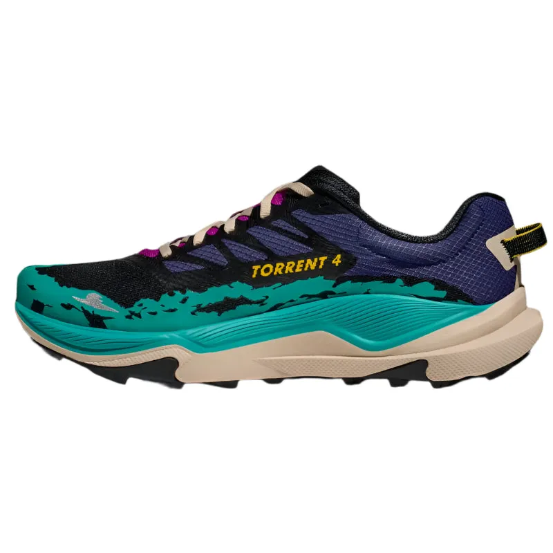 cushioned - footbed shoes zipper closure shoes HOKA Torrent 4 D Mens Trail Running Shoes