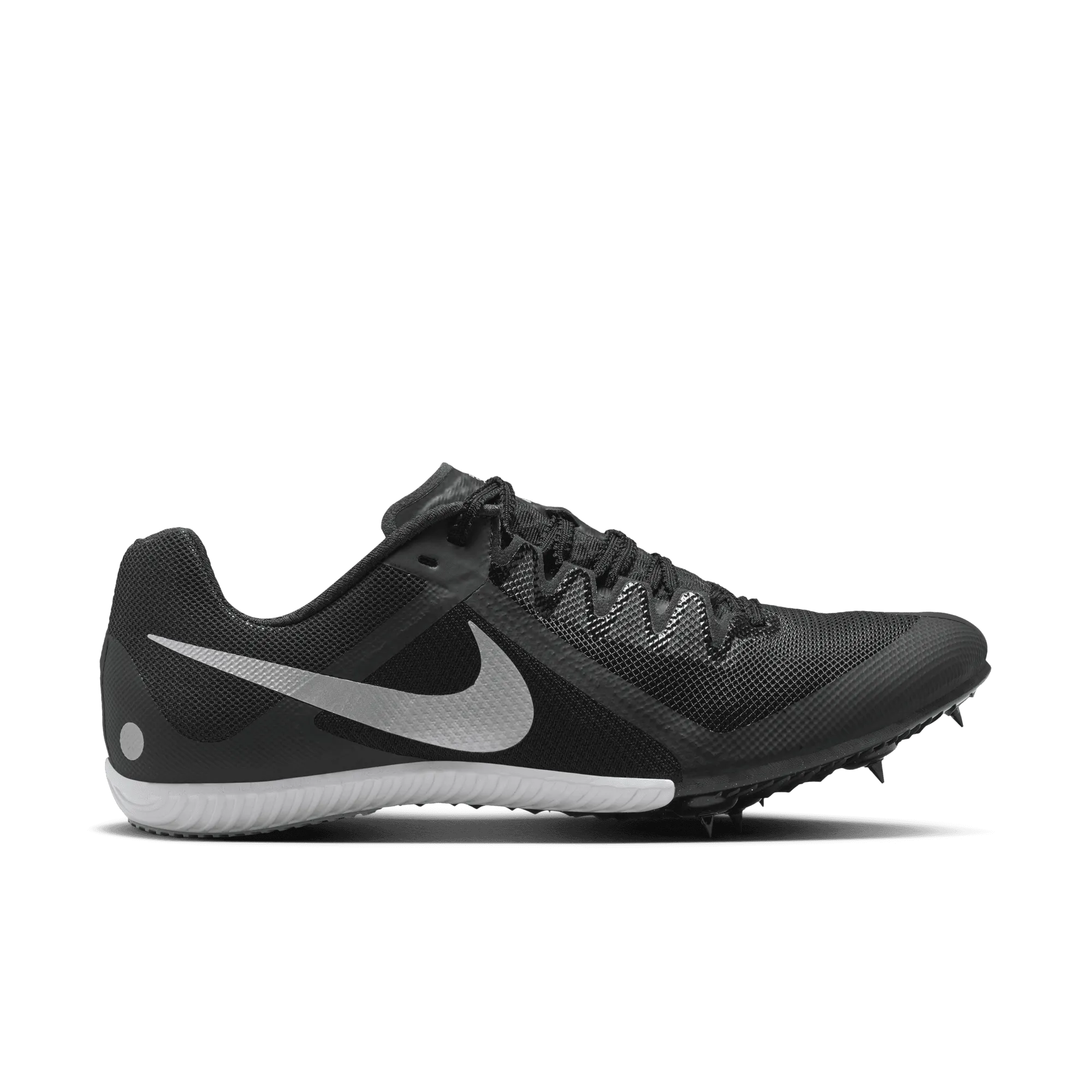 removable footbed shoes daytime running ZOOM RIVAL MULTI - D - 001 BLACK/METALLIC SILVER