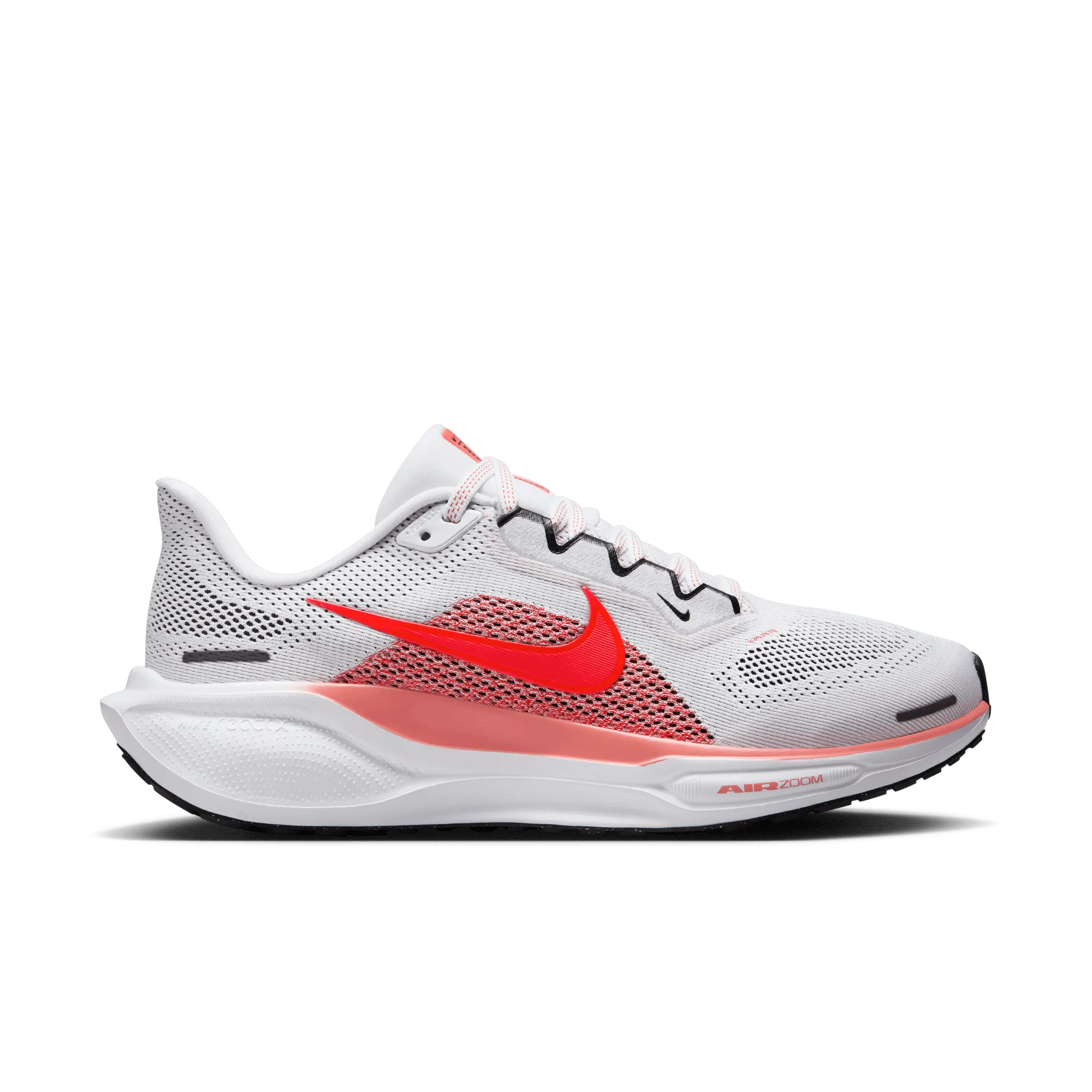 WOMEN'S PEGASUS 41 - B - 109 WHITE/BRIGHT CRIMSON Efficient Comfort Running Challenges