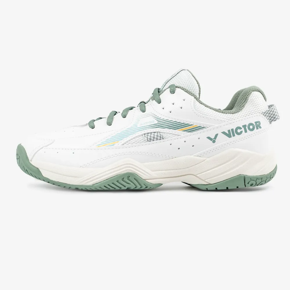 Victor A170II-AG Court Shoe (Brilliant White/Granite Green) Run Nova