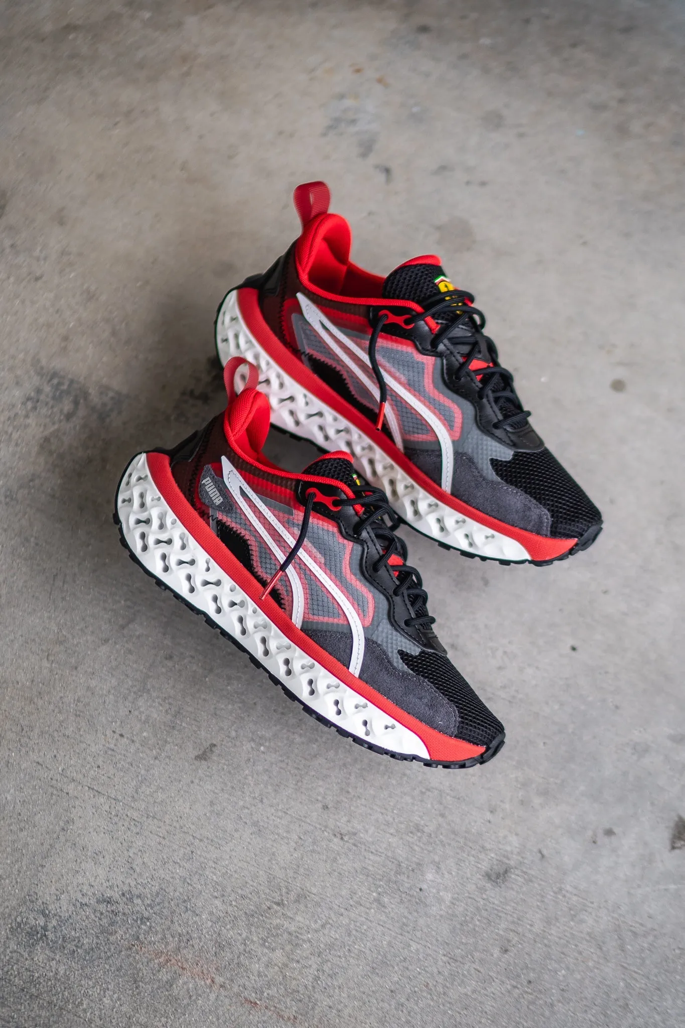waterproof Foot Comfort Men's Puma XETIC Sculpt x Ferrari (Rosso Corsa)