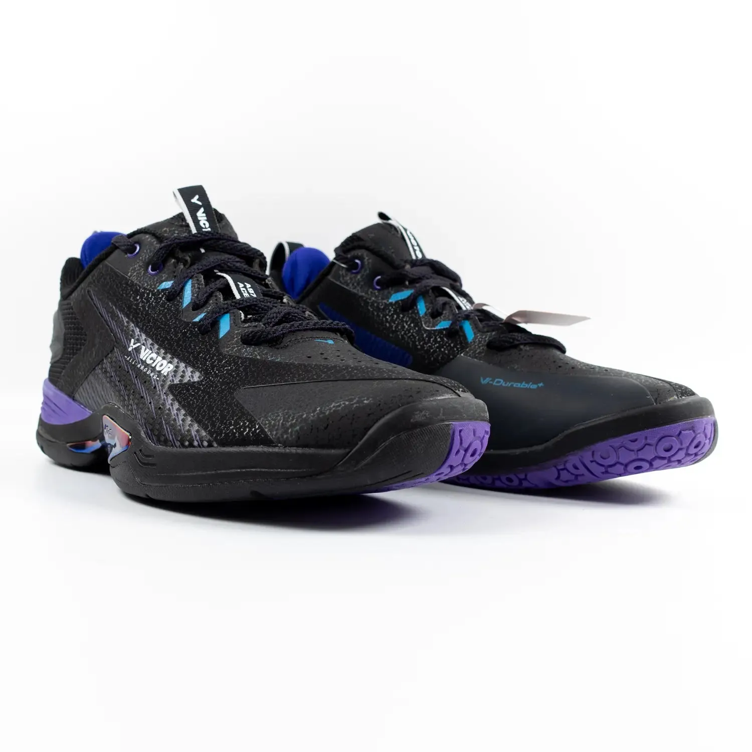Victor x LZJ A970ACE C (Black/Purple) Anti Odor Lite Ultra
