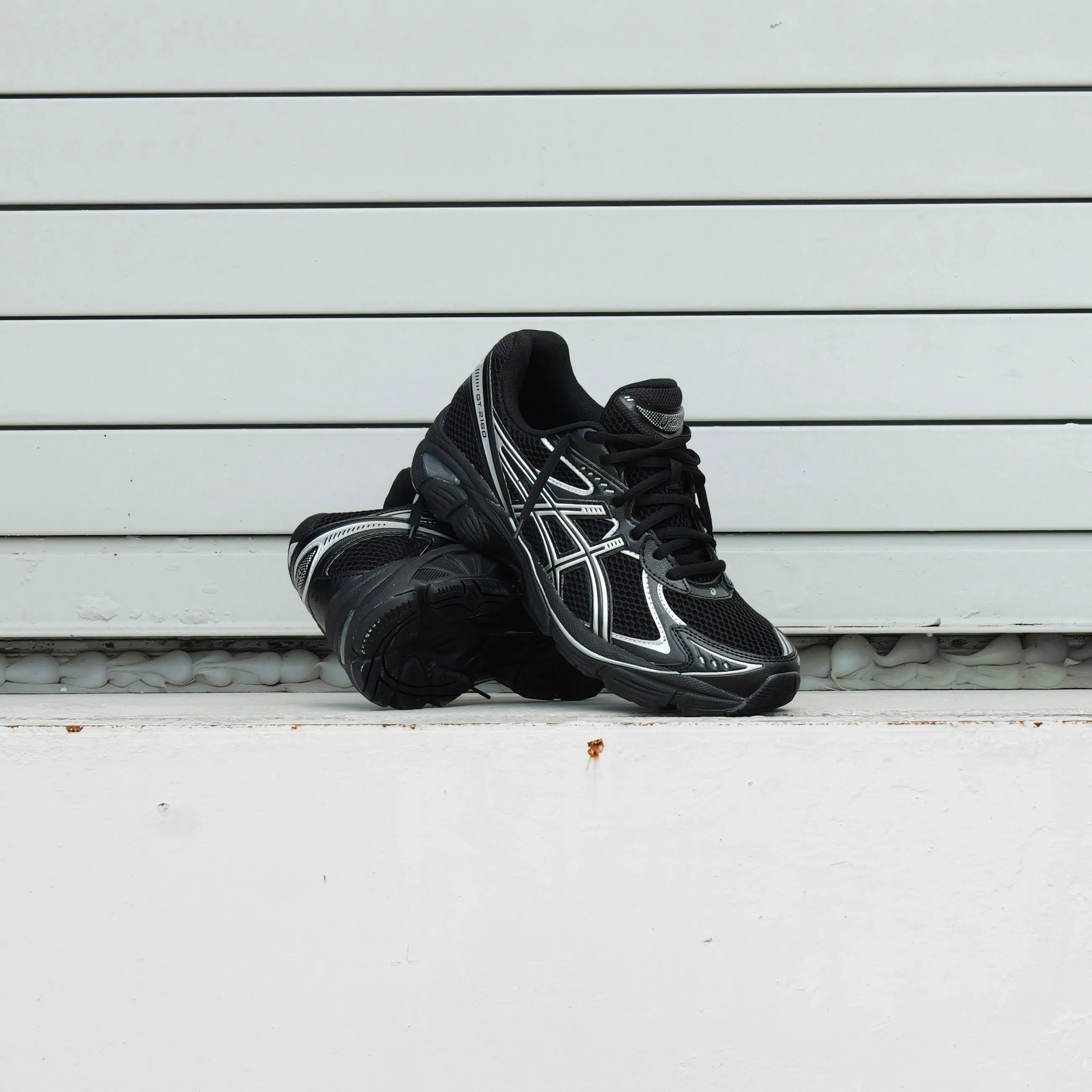 Mens Asics GT-2160 (Black/Pure Silver) least work