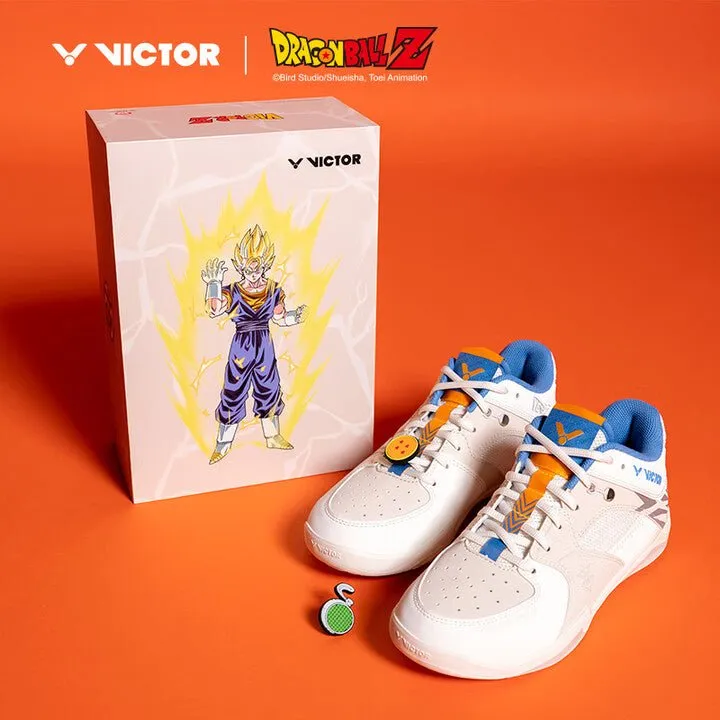 Motion One Reinforced VICTOR x Dragon Ball Z Badminton Shoes UNISEX - VG-DBZ-L Ivory White