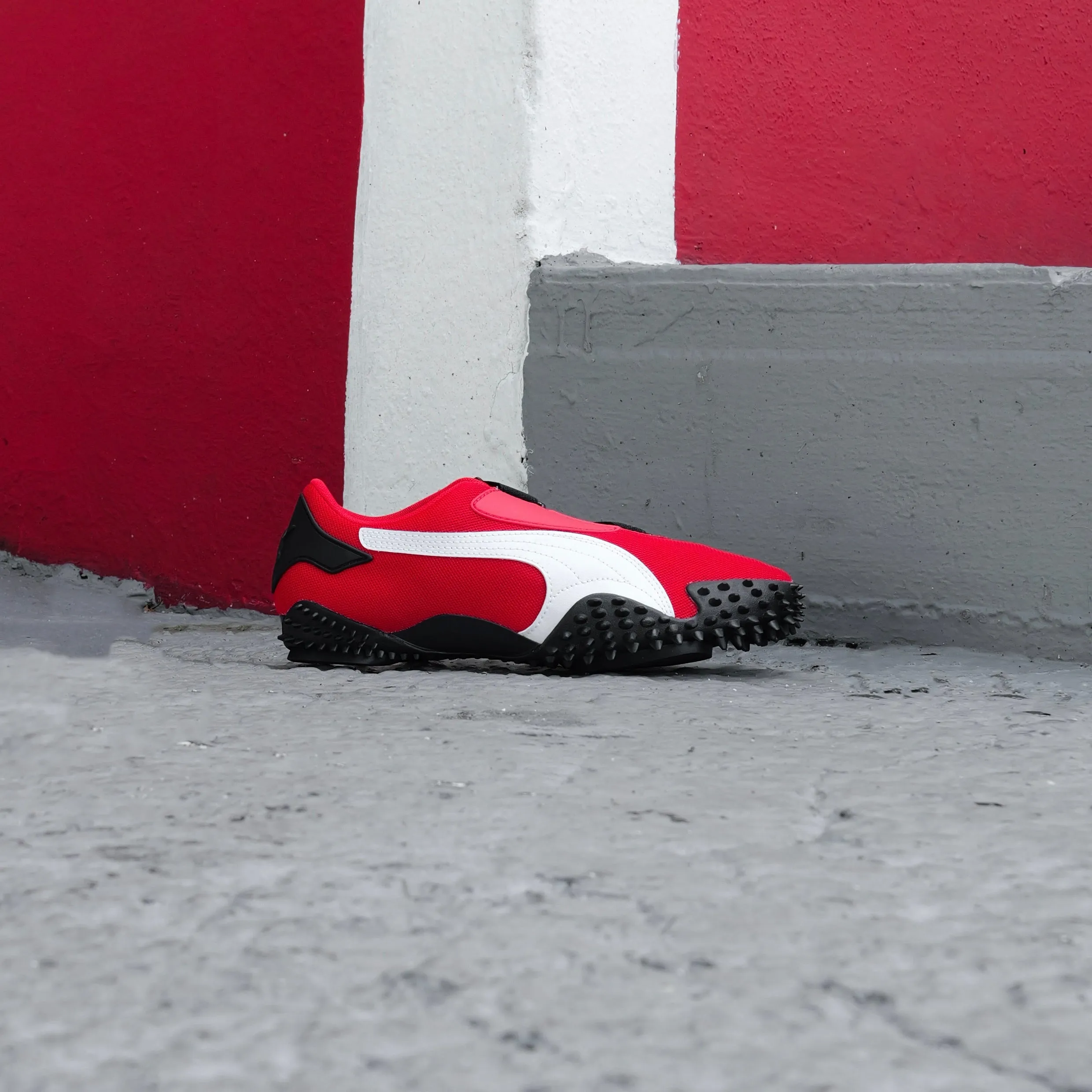 Mens Puma Mostro OG Prime (All Time Red/Puma White) Pastel
