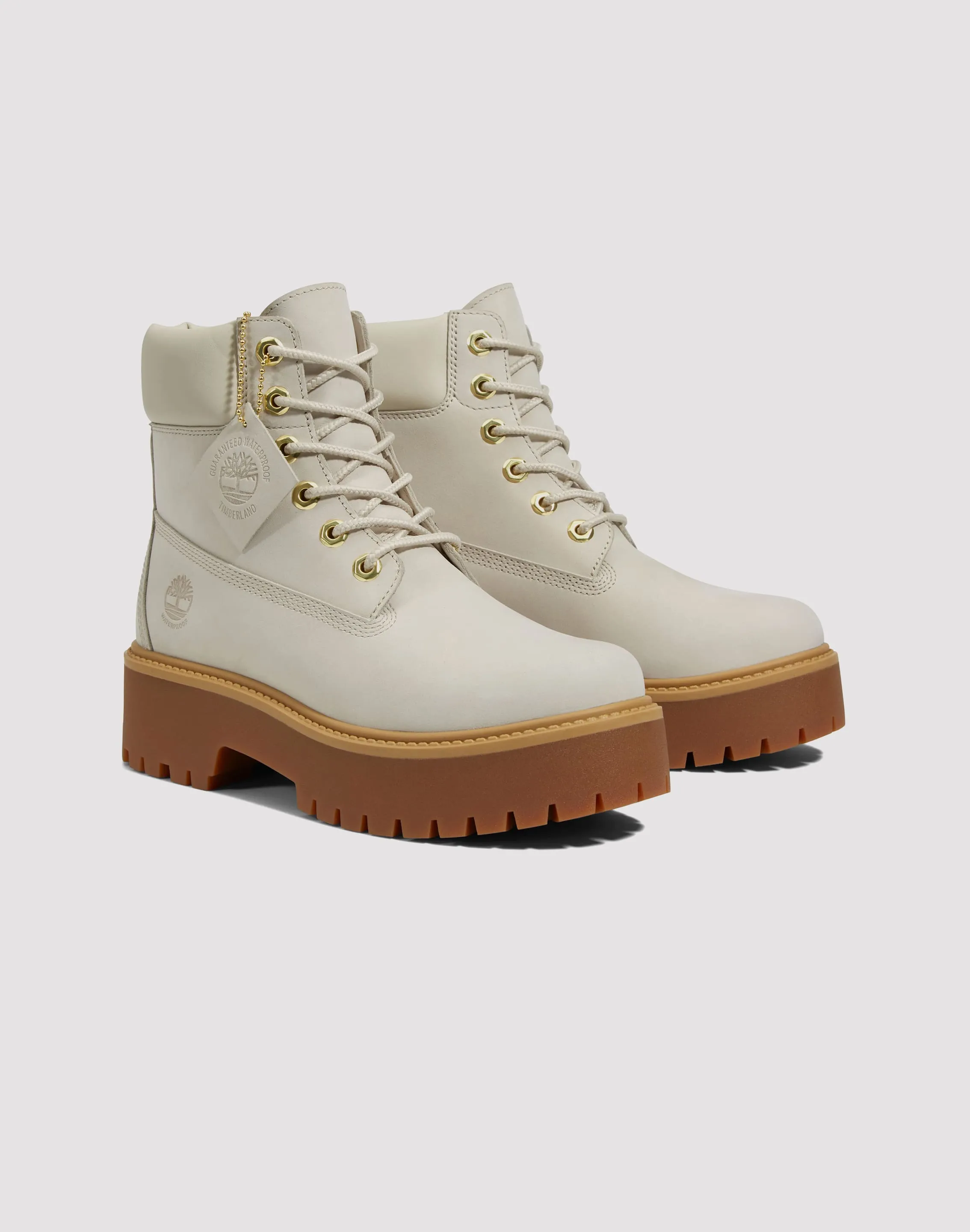 Fog Step Timberland Stone Street 6 Inch Lace Up Waterproof Boot