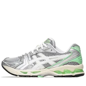 flexible midsole shoes Autumn running style Asics Gel-Kayano 14 - White/Menthol