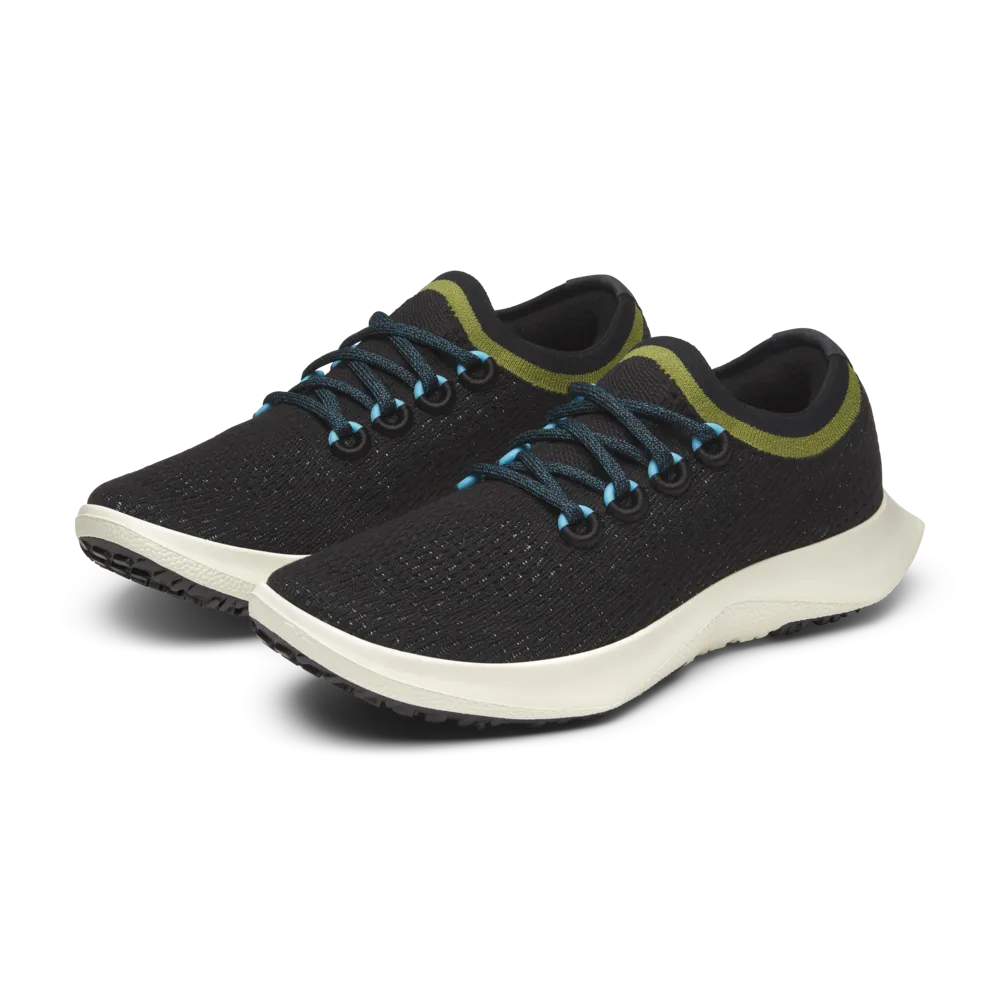 Timeless Style Footwear Men's Tree Dasher 2 - Natural Black/Chasm Teal (Stony Cream Sole)