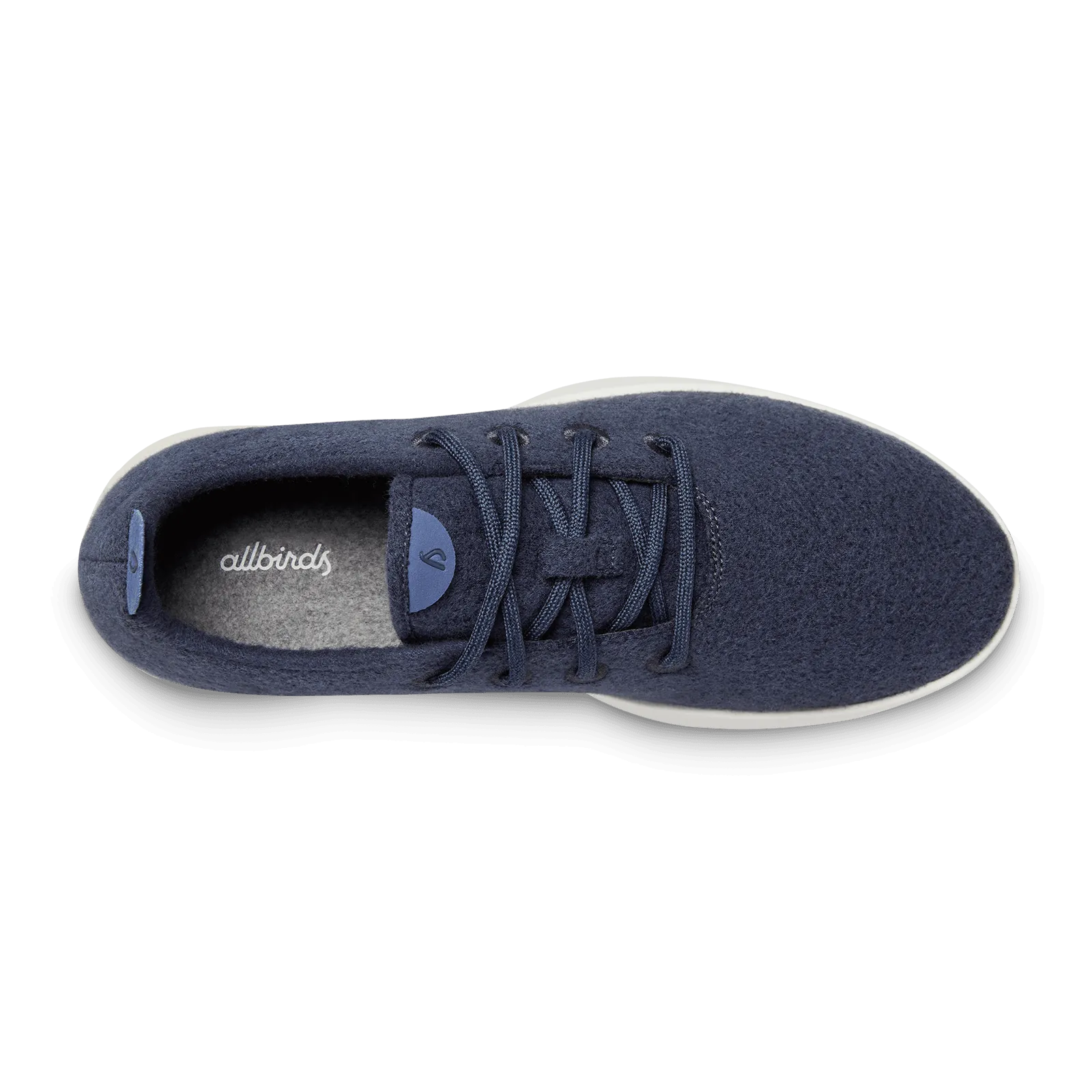 Cold Jog ComfortFit Men's Wool Runner - Hazy Indigo (Blizzard Sole)