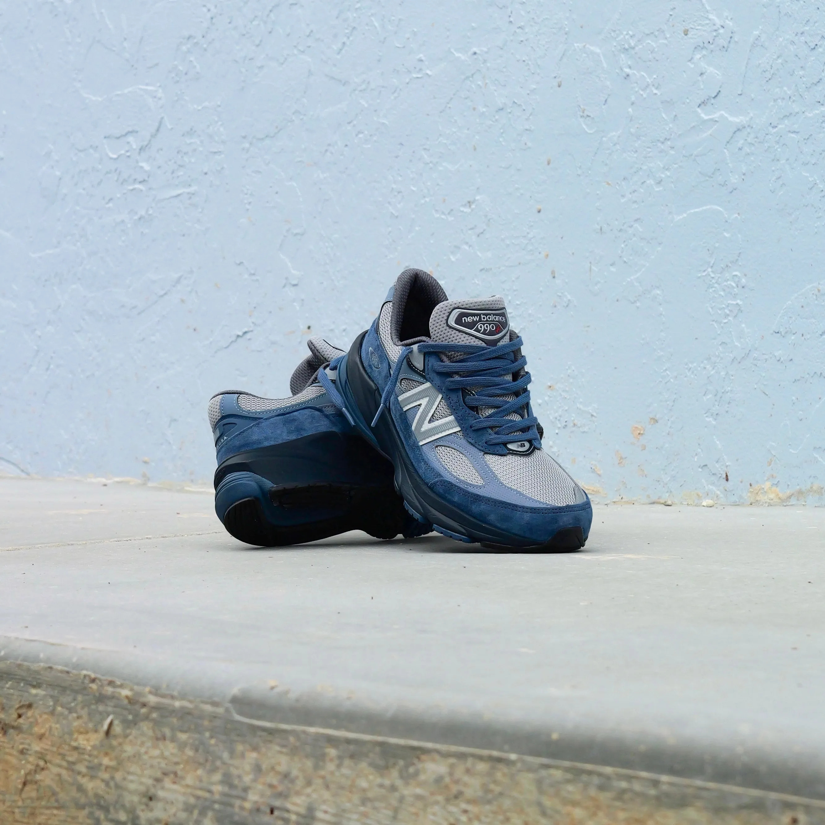 New Balance 990v6 Made In USA  ??Community Navy?? - U990LT6 Glam stability