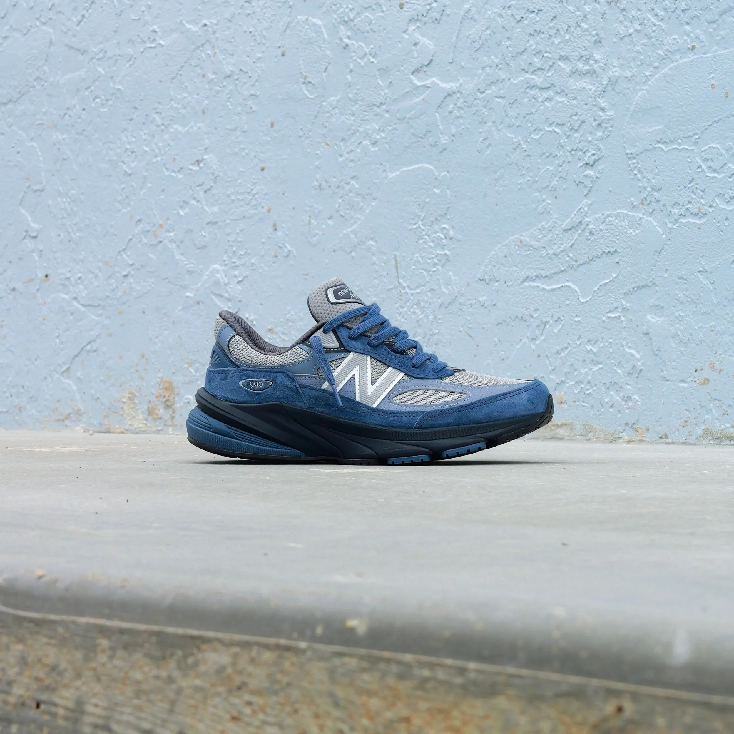 zip wide - fit New Balance 990v6 Made In USA  ??Community Navy?? - U990LT6