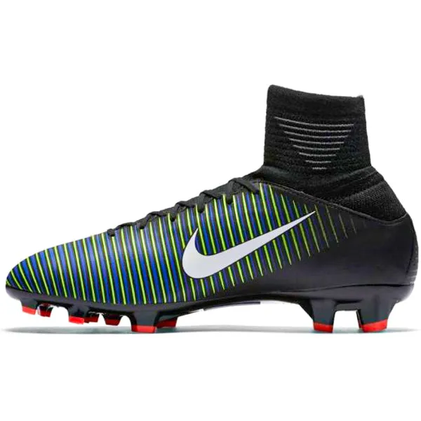 Nike Jr Mercurial Superfly V FG Firm Ground Soccer Cleats (Black/Green) afternoon games