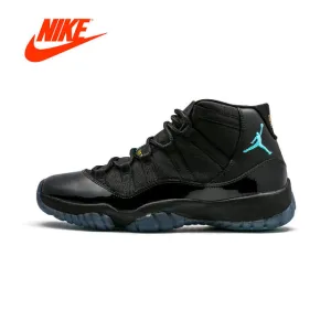 Original New Arrival Authentic NIKE Air Jordan 11 Retro "Gamma" Mens Basketball Shoes Grounded Footing Pro Traction Fit