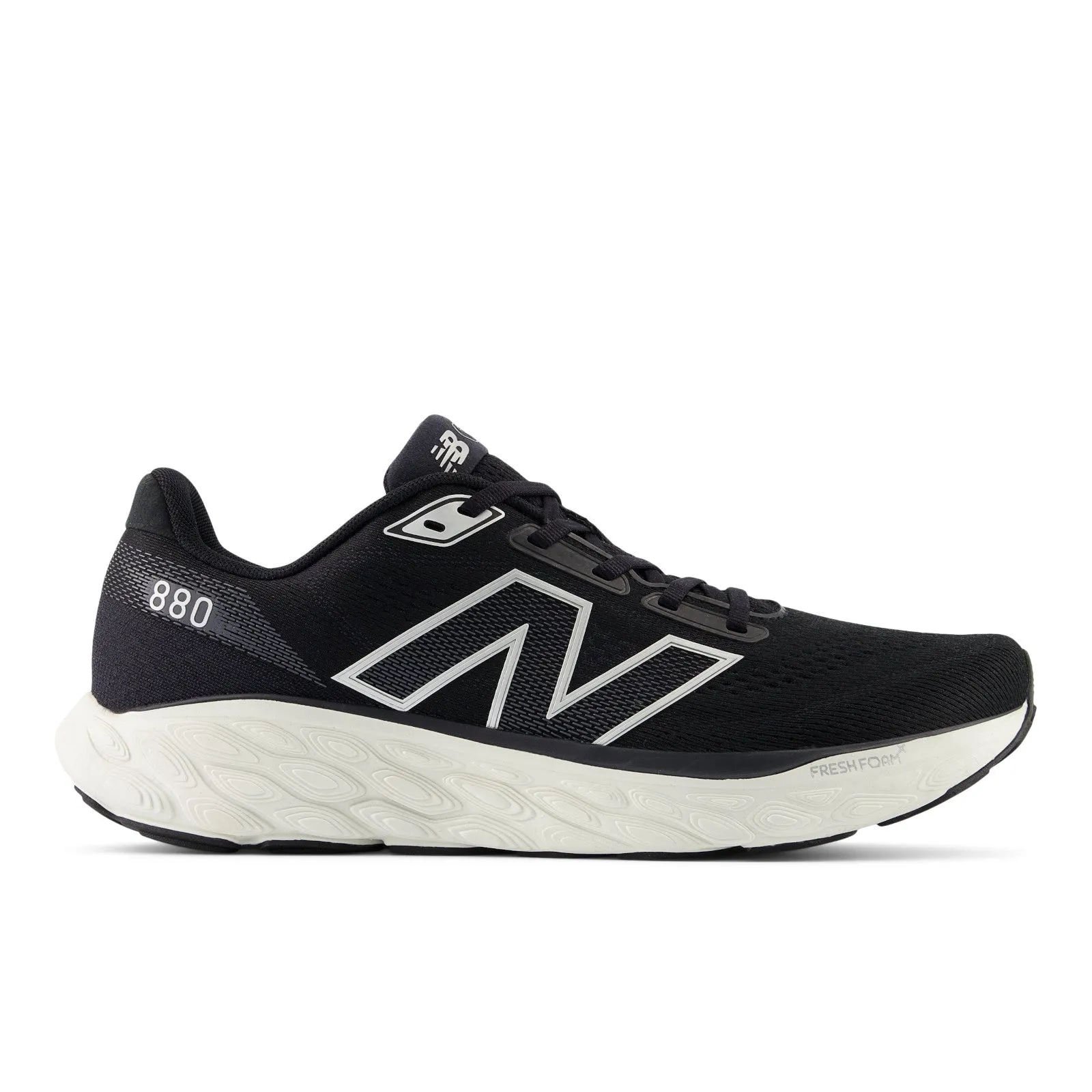 padded tongue running shoes running efficiency MEN'S 880 V14 - D - B14 BLACK