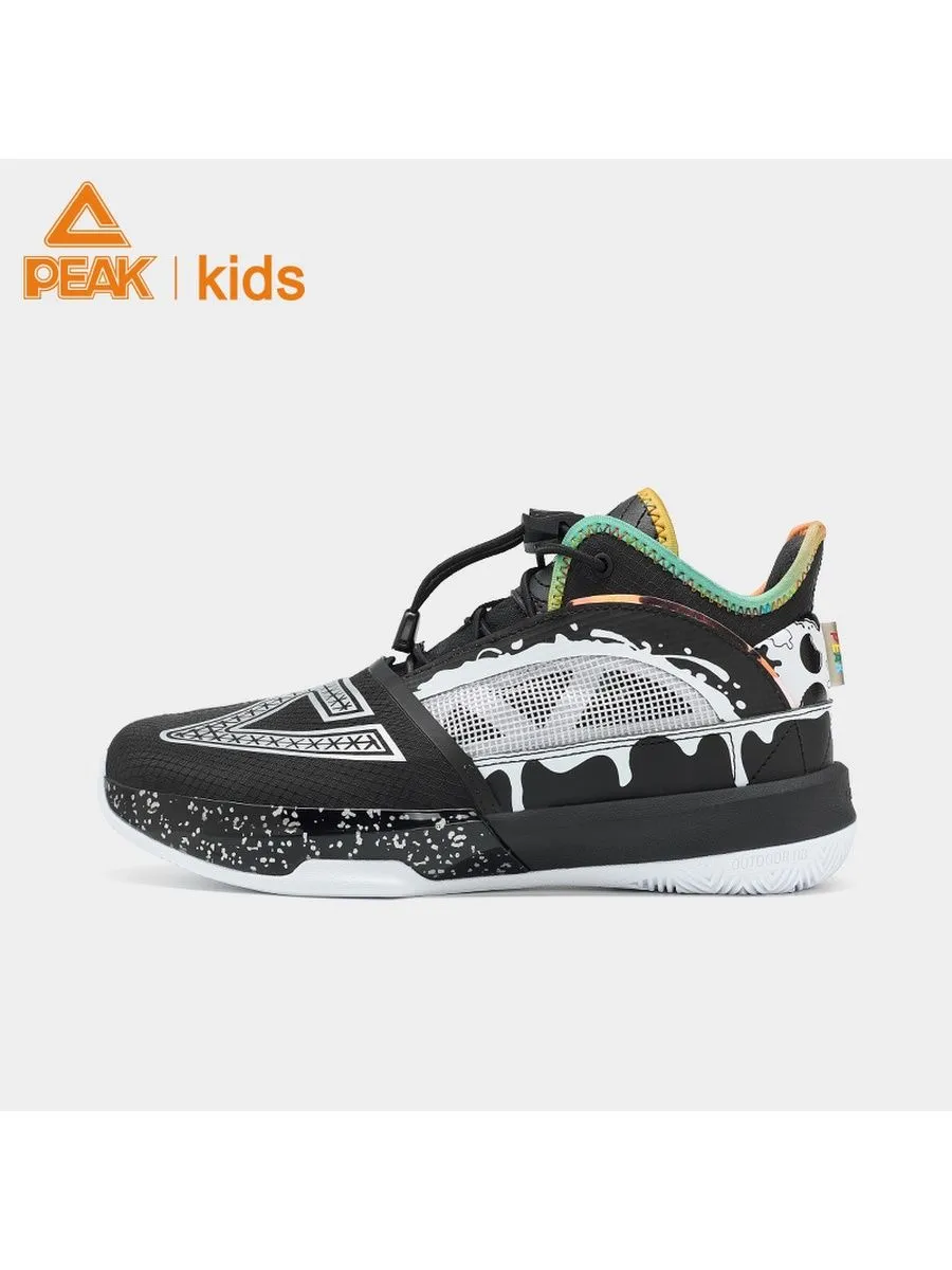 PEAK Taichi Big Triangle Kids Basketball Shoes Dynamic Style