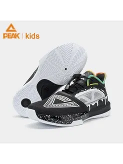 Neutral Footwear Air Mesh PEAK Taichi Big Triangle Kids Basketball Shoes