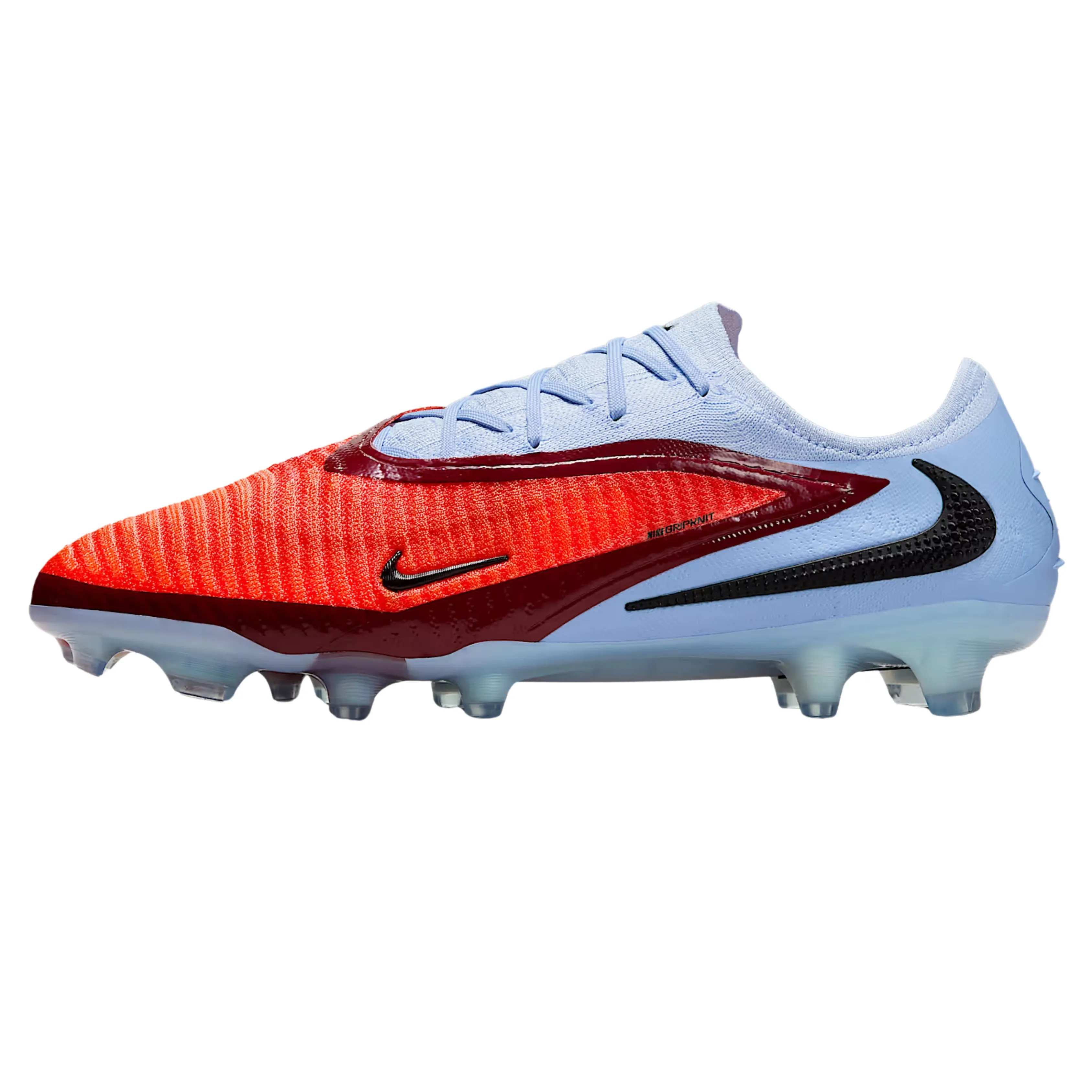 Nike Phantom GX 2 Low Elite Firm Ground Soccer Cleats (Royal Tint/Bright Crimson) Narrow Fit