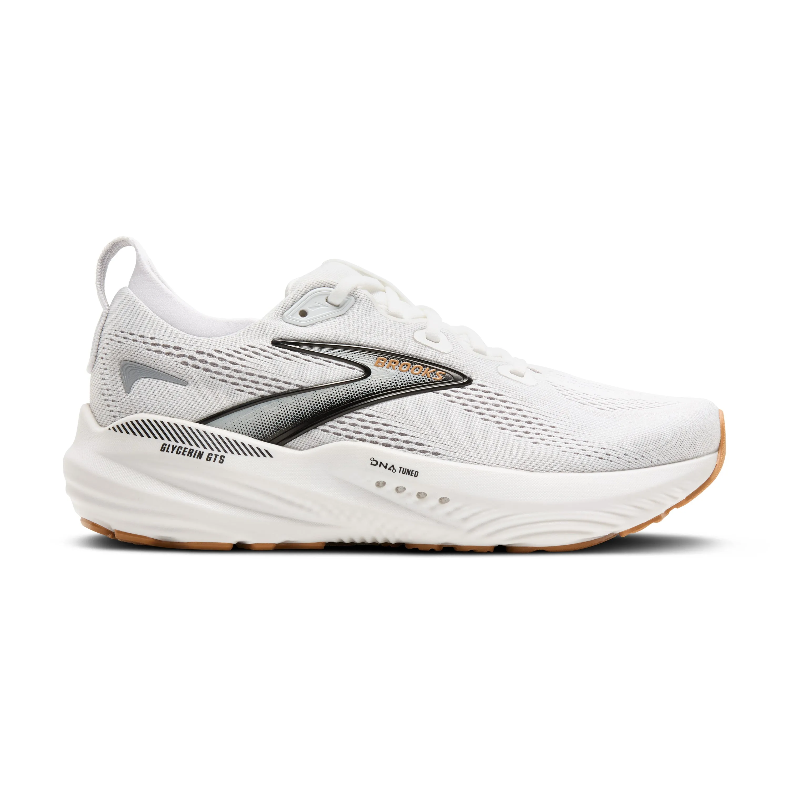 WOMEN'S GLYCERIN GTS 22 - B - 135 WHITE/GREY/BLACK sandy shoes Running - companion