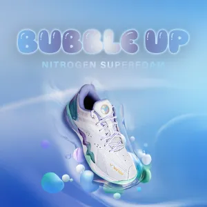 Agility Nova Hold Strong Victor P8500NLite Nitrolite Court Shoe P8500NL-AT (Brilliant White/Blue Violet)