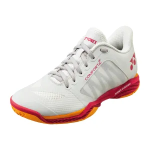 Yonex Power Cushion Comfort Z3 Ladies Court Shoes [Off White/Red] Jump Flow