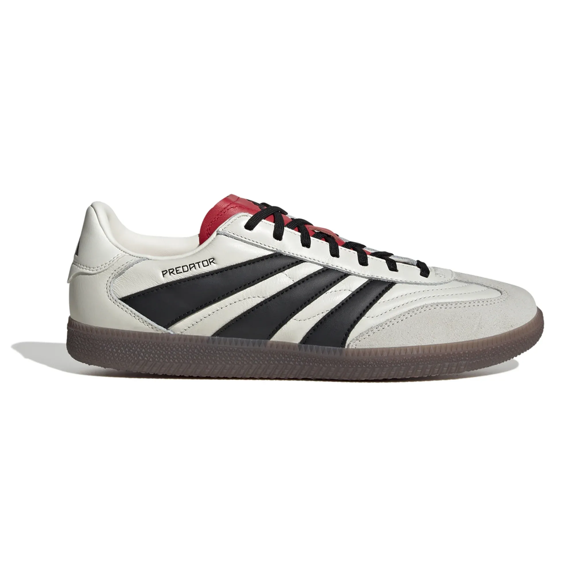 Metallic kids' shoes intermediates adidas Predator Freestyle Indoor Soccer Shoes (Off White/Black)
