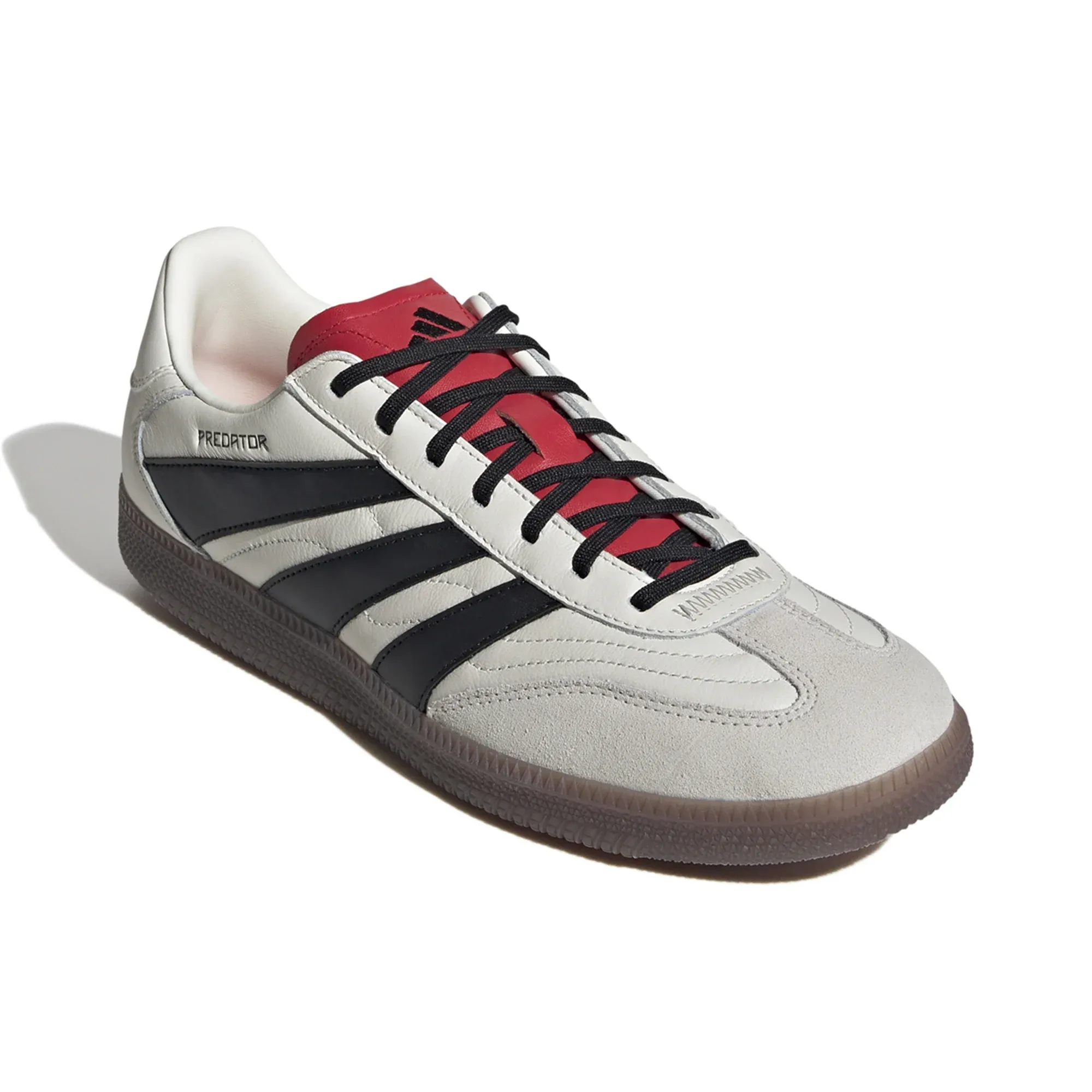 adidas Predator Freestyle Indoor Soccer Shoes (Off White/Black) multi - surface shoes Shock dispersion