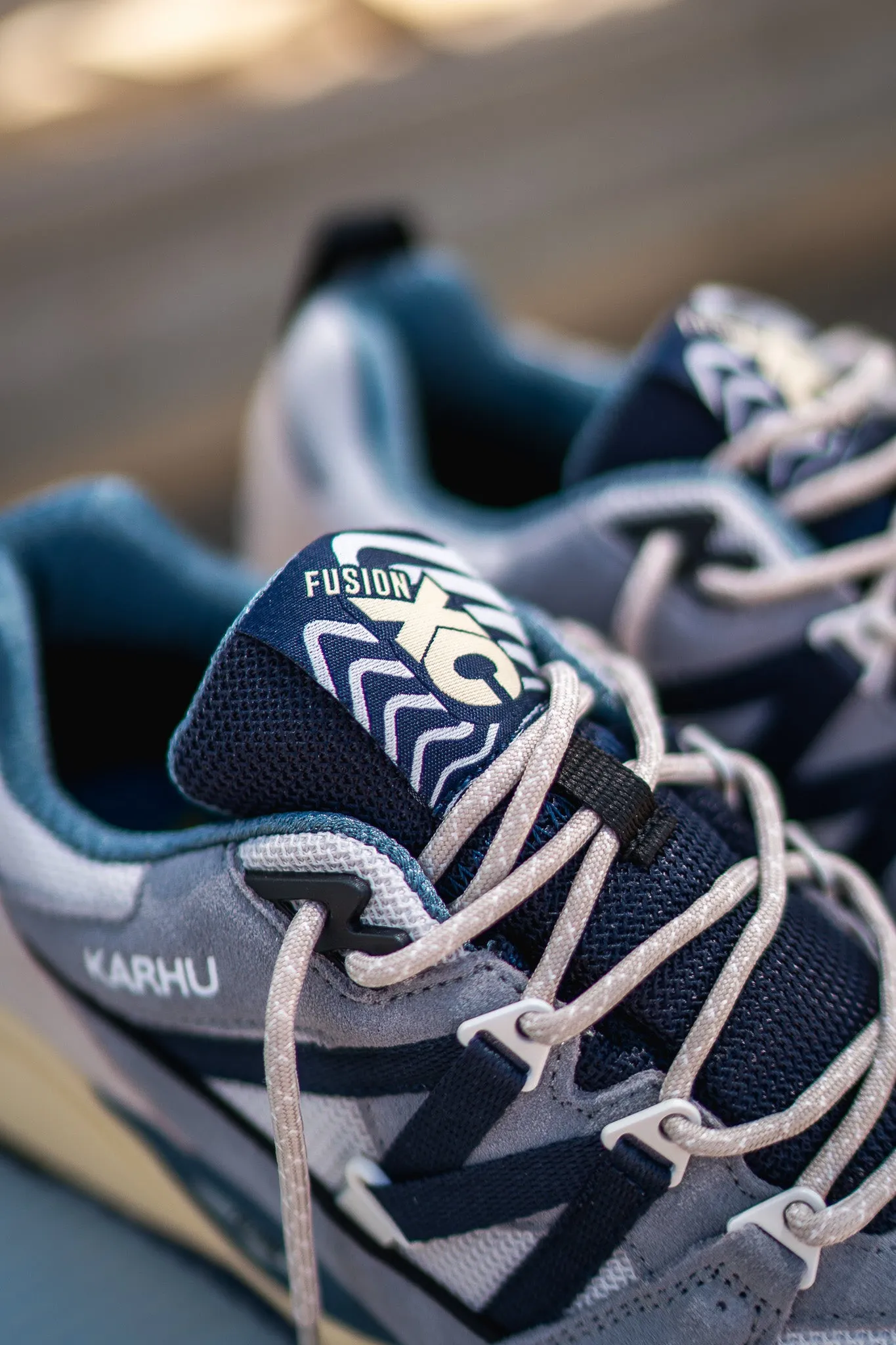 Mens Karhu Fusion XC (Ultimate Gray/India Ink) least durable sole