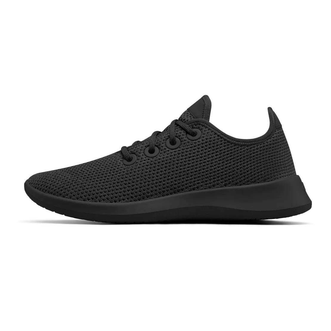 FoamMidsole Airflow Venting Women's Tree Runner - Jet Black (Black Sole)