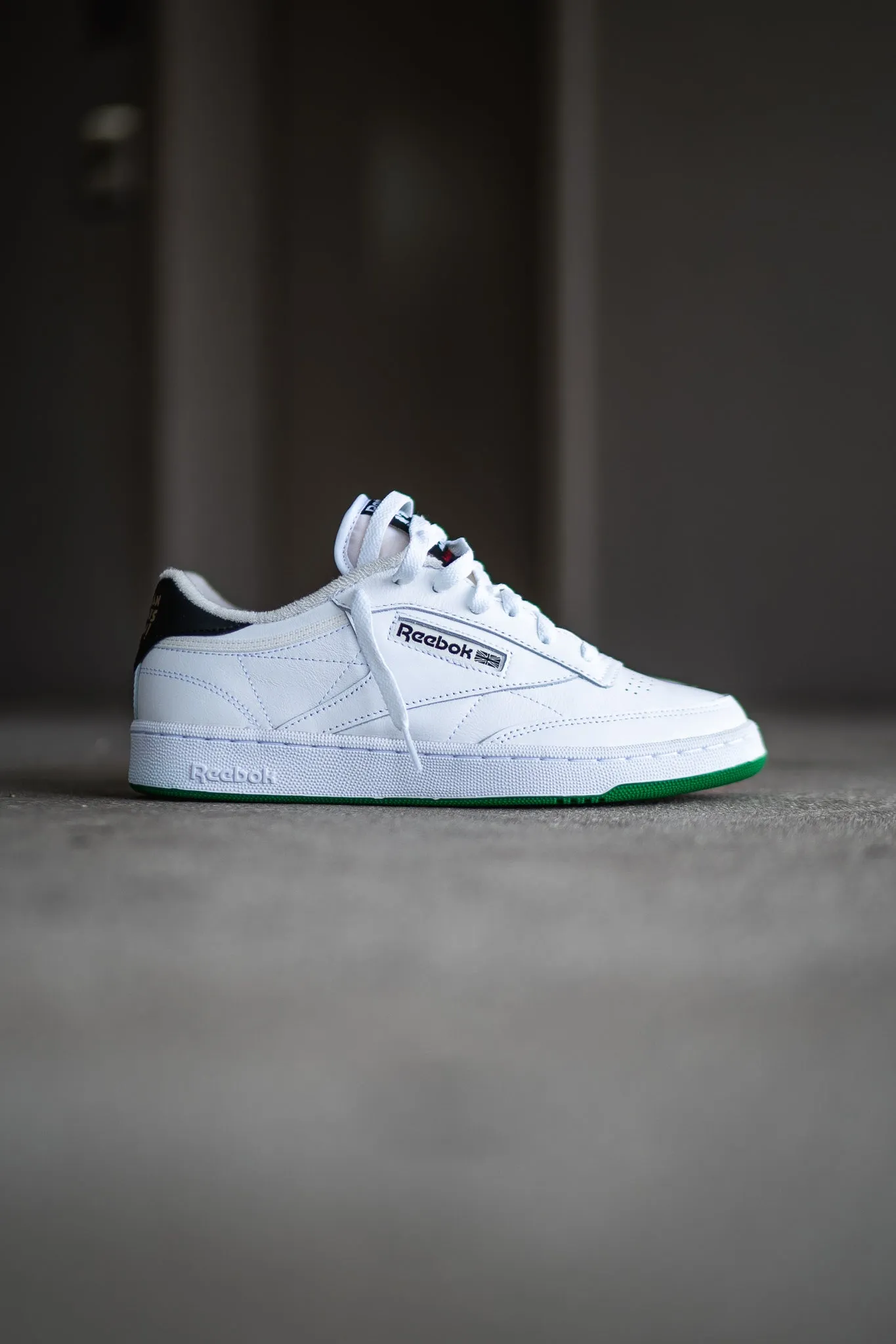 Reebok X Human Rights Club C 85 (White) Red narrow-fit