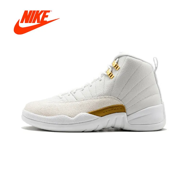 SyntheticLeather Original New Arrival Authentic NIKE Air Jordan 12 Retro OVO "October's Very Own" Mens