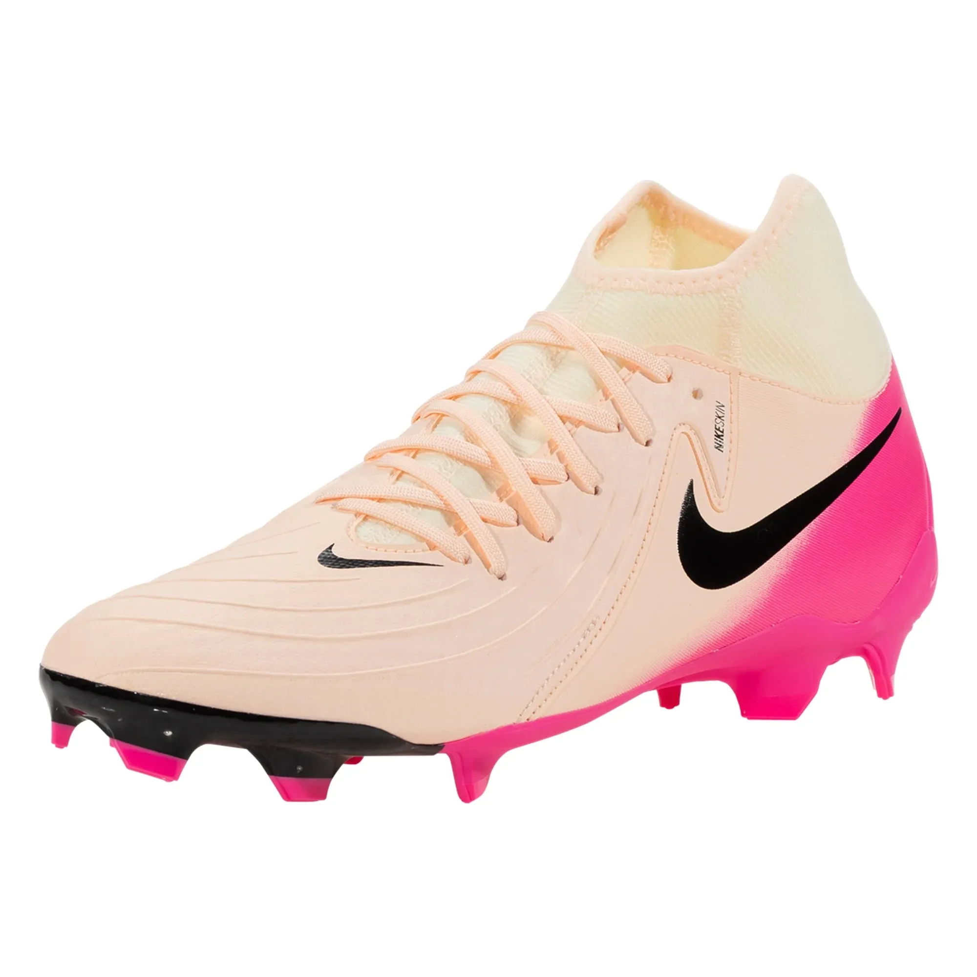 Shoe trees firm - cushioning shoes Nike Phantom Luna II Academy FG/MG Soccer Cleats (Crimson Tint/Black-Pink Blast)
