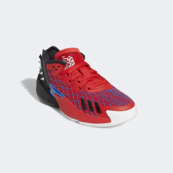 ADIDAS Super D.O.N. Issue #4 Basketball Shoes Junior Dual Layer Back Tab