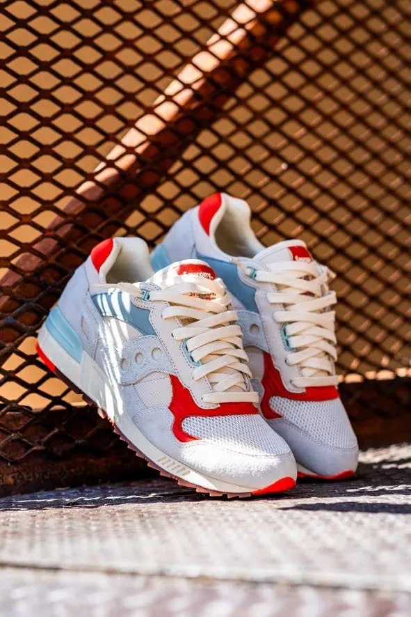 Polka - dotted Mens Saucony Shadow 5000 (Light Beige/Mint)