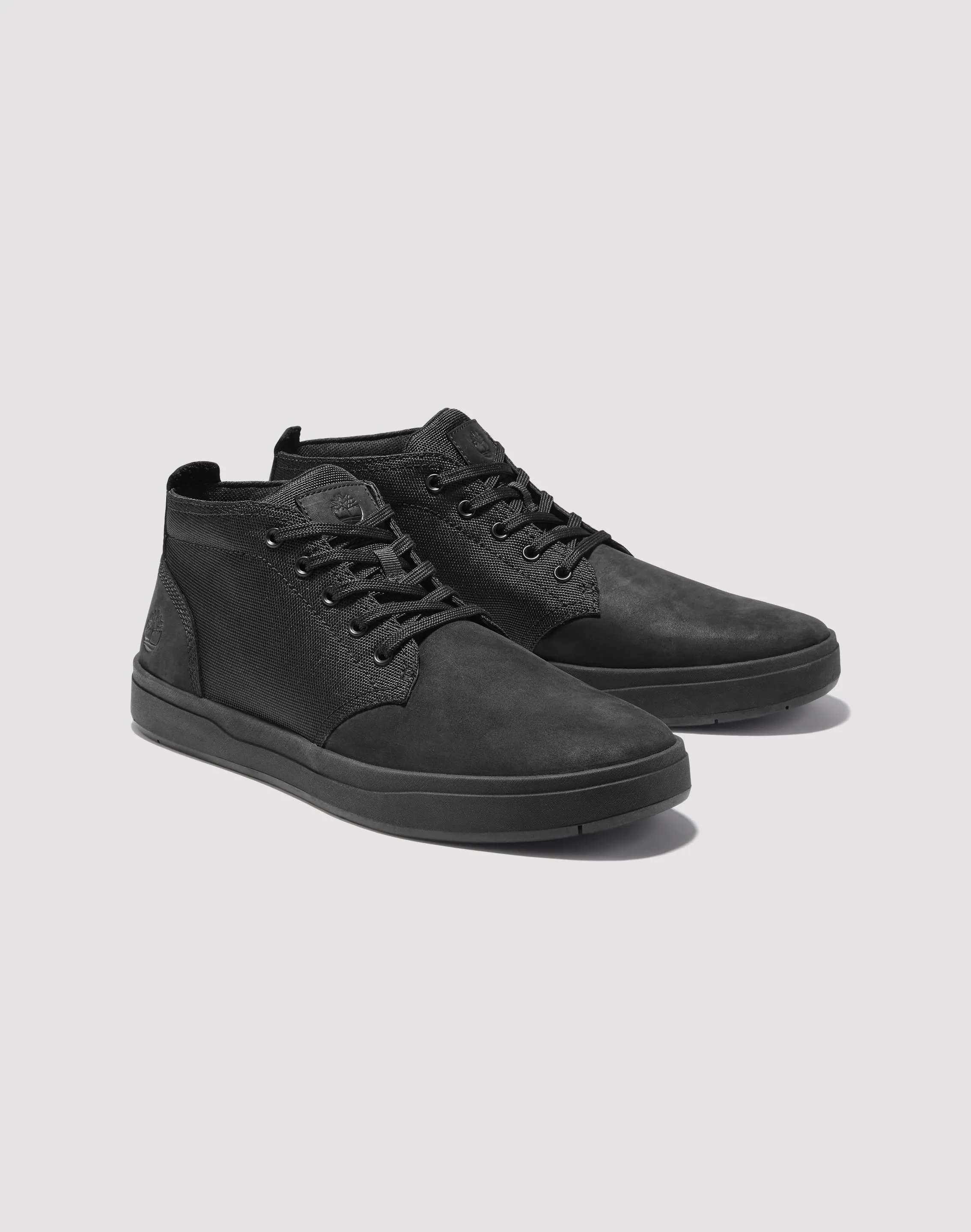Timberland Davis Square Mid Lace Up Sneaker Suede Material