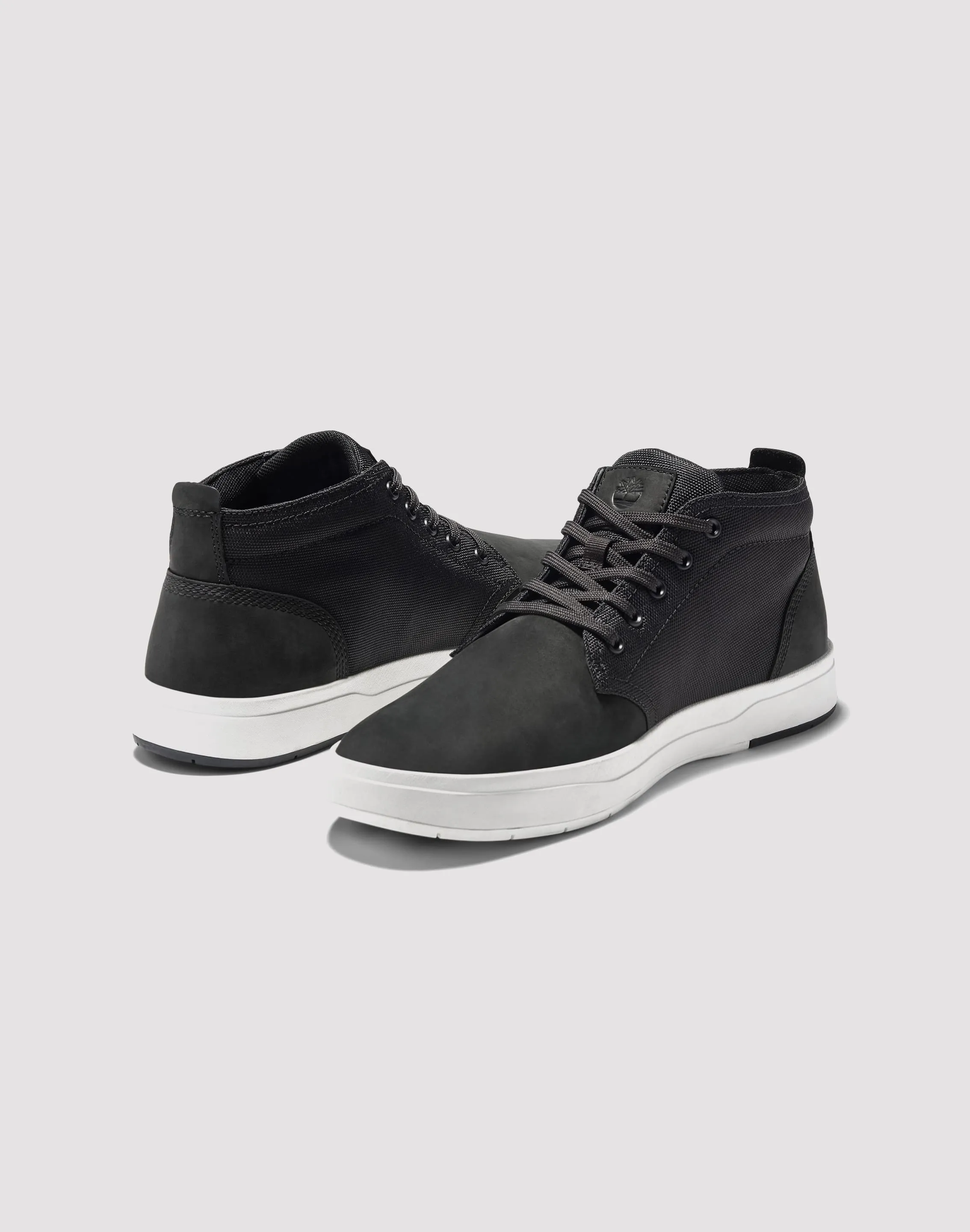 Timberland Davis Square Mid Lace Up Sneaker Hook And Loop Anti Friction