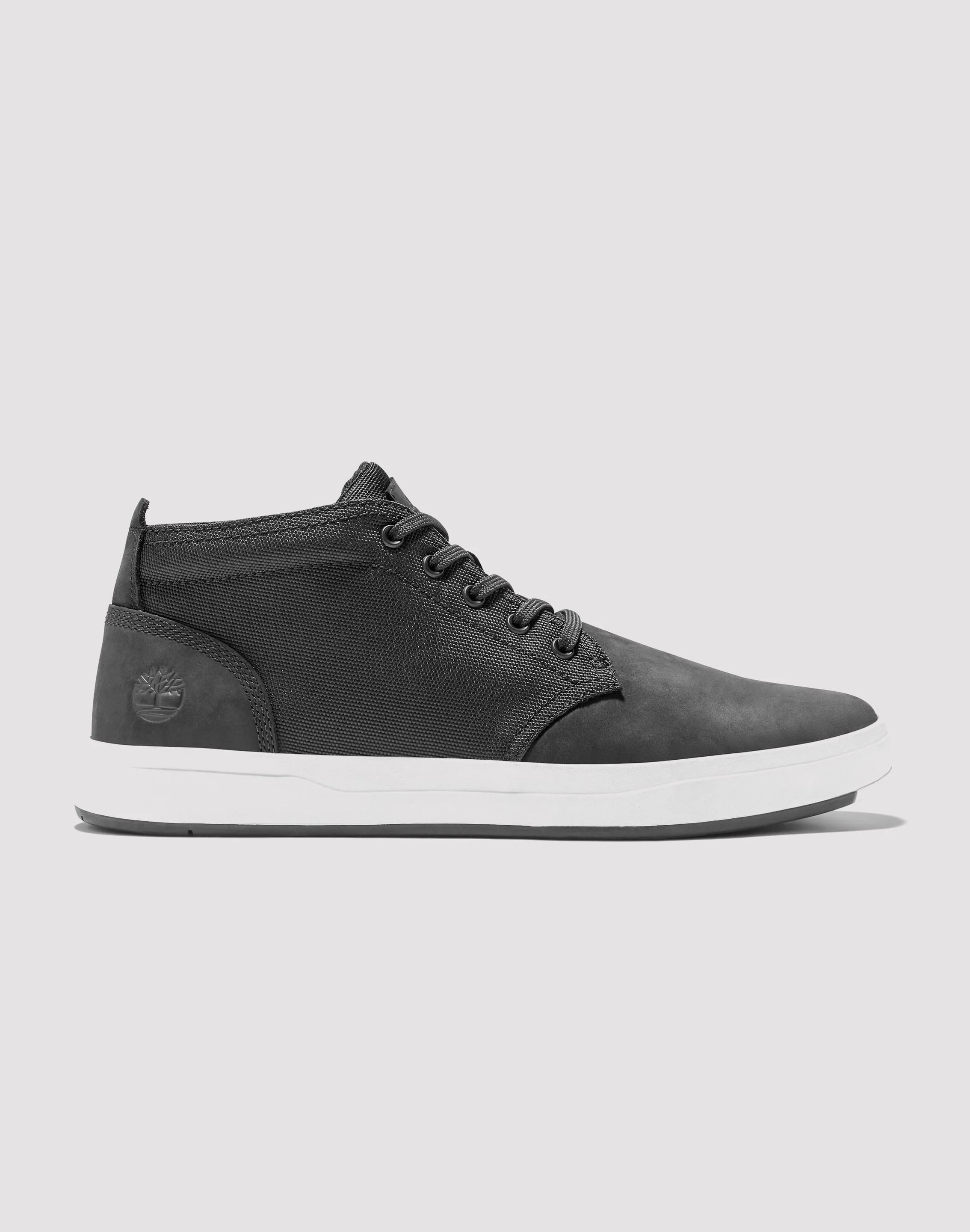 Timberland Davis Square Mid Lace Up Sneaker Cozy Lining Practical Style