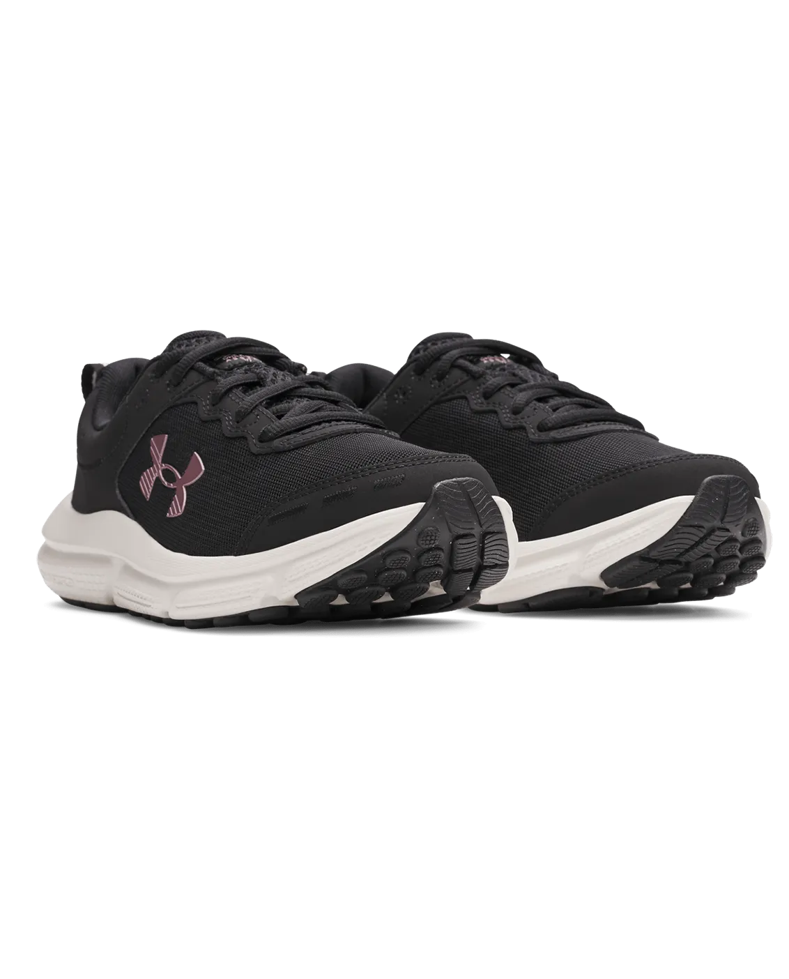 UA Charged Assert 10 Women's Running Shoes sprint runner shoes houndstooth - design shoes