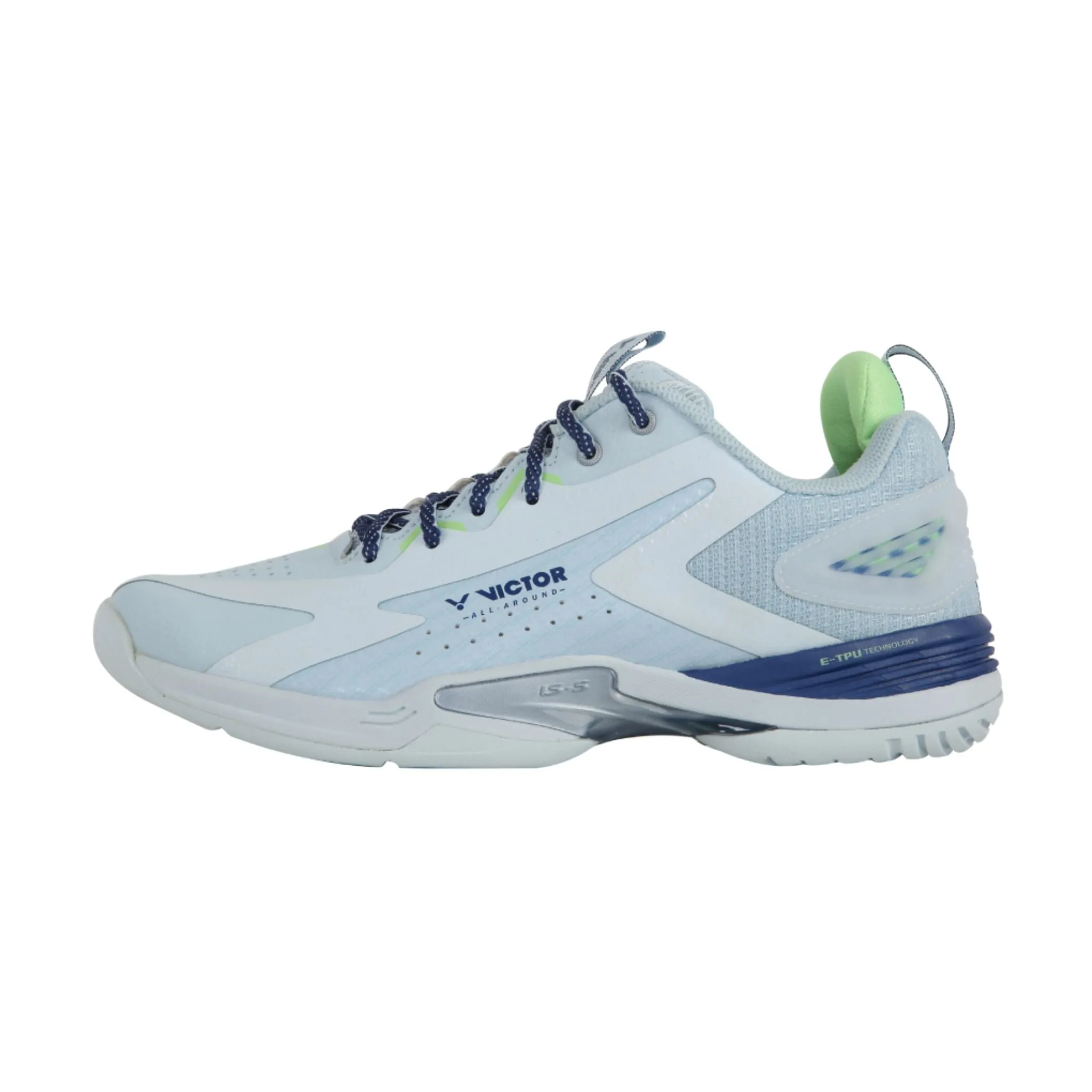 Shock Guard budget-friendly Victor A970ACE-M Professional Court shoes [Sky Blue]