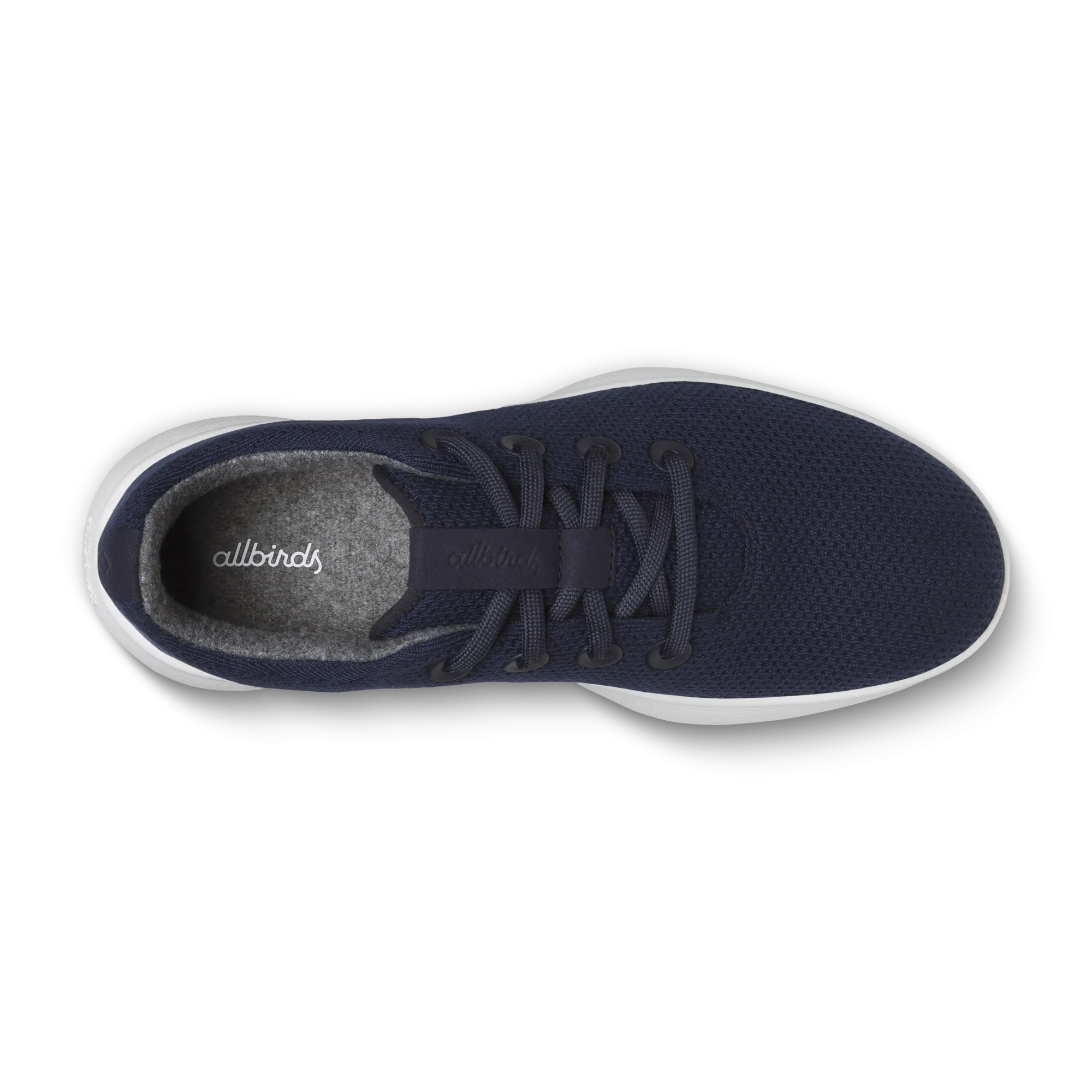 Men's Tree Runner NZ - Dark Navy (Blizzard Sole) Lace   Up Wood Step