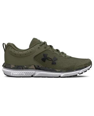 elastic lacing shoes movie - themed running wear UA Charged Assert 10 Camo Men's Running Shoes